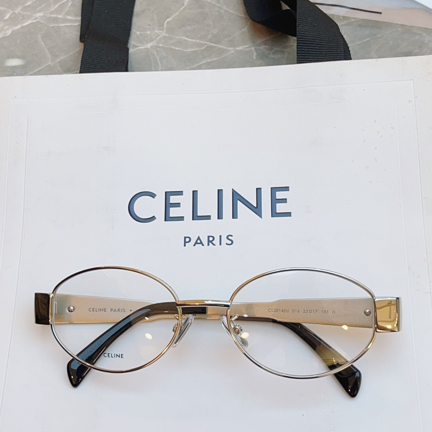 ，【CELIN*】赛*琳新款眼镜架👓 高品质✨， MODEL:CL50140U，SIZE: 53口17-