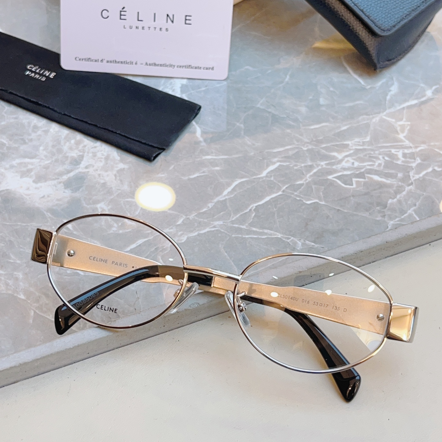 ，【CELIN*】赛*琳新款眼镜架👓 高品质✨， MODEL:CL50140U，SIZE: 53口17-