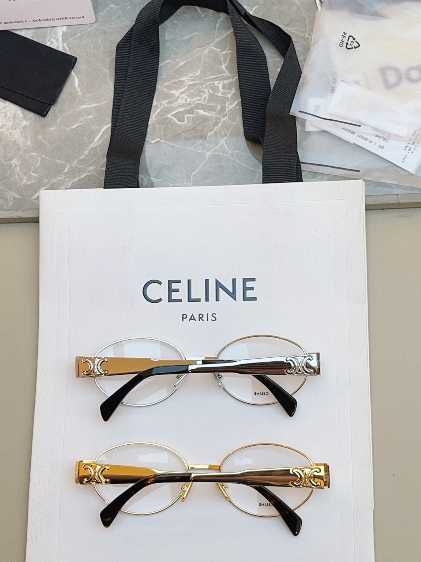 ，【CELIN*】赛*琳新款眼镜架👓 高品质✨， MODEL:CL50140U，SIZE: 53口17-