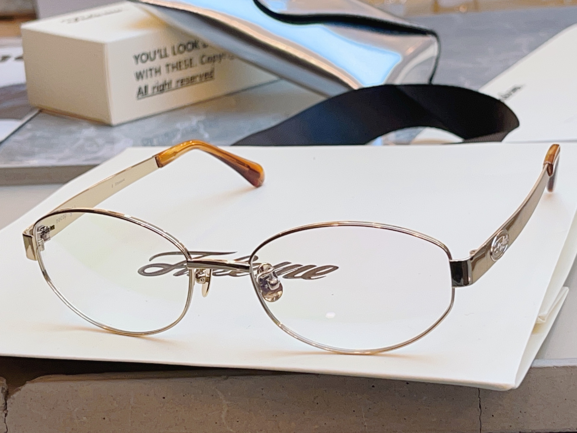 ，【FAKEM*】MODEL:nocoP 钛架 高版本✨，SIZE:56口19-145，盒子礼品袋➕10