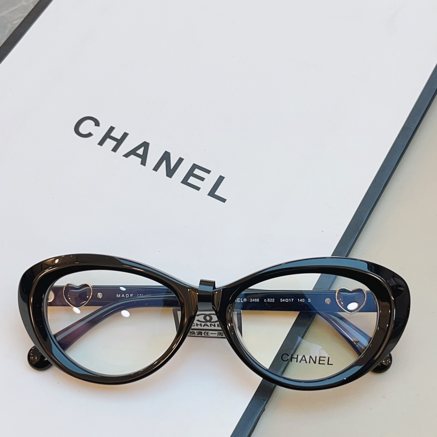 ，【CHANE*】香奈*儿新款眼镜架👓 高版本✨，MODEL：3466，SIZE：54口17-140 S