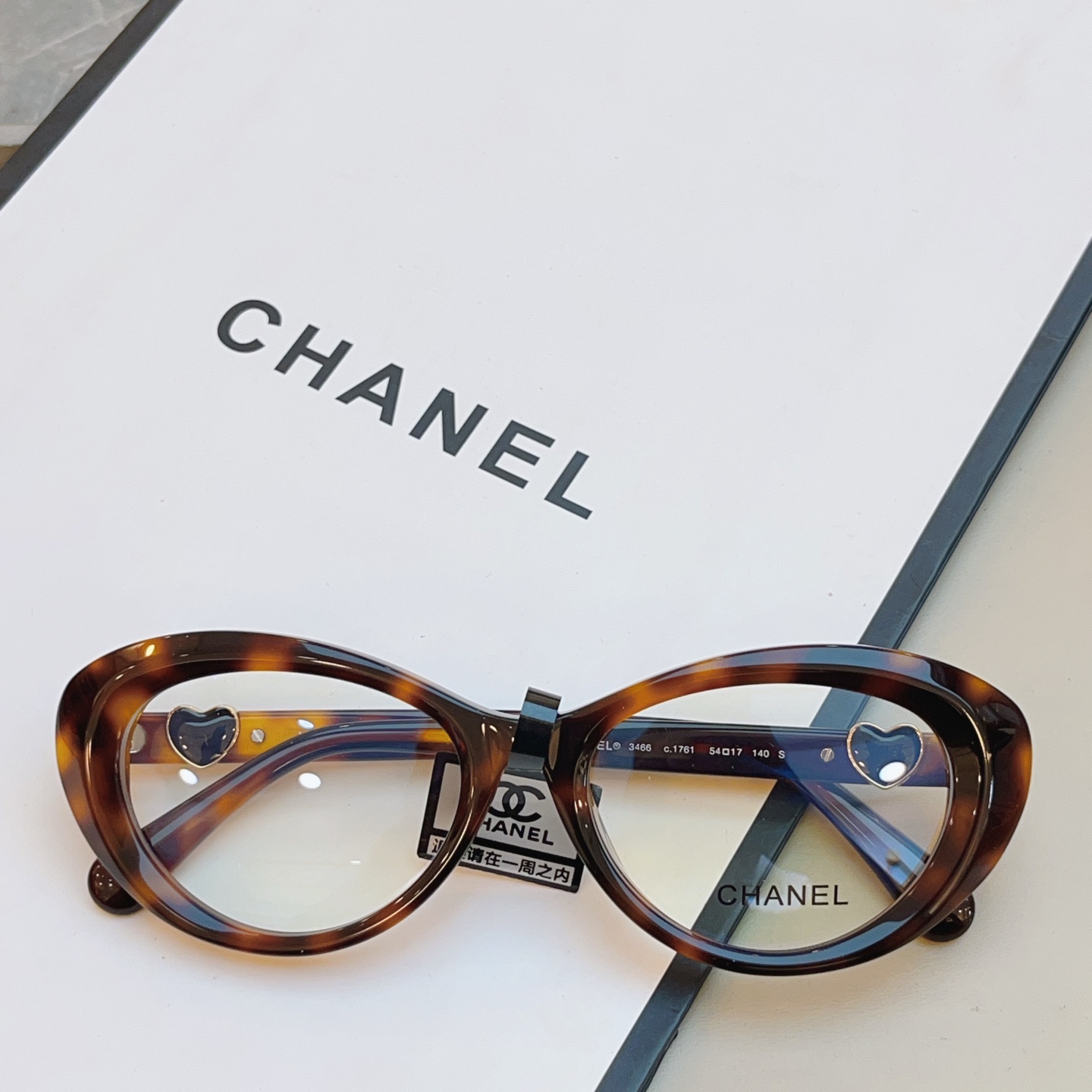 ，【CHANE*】香奈*儿新款眼镜架👓 高版本✨，MODEL：3466，SIZE：54口17-140 S