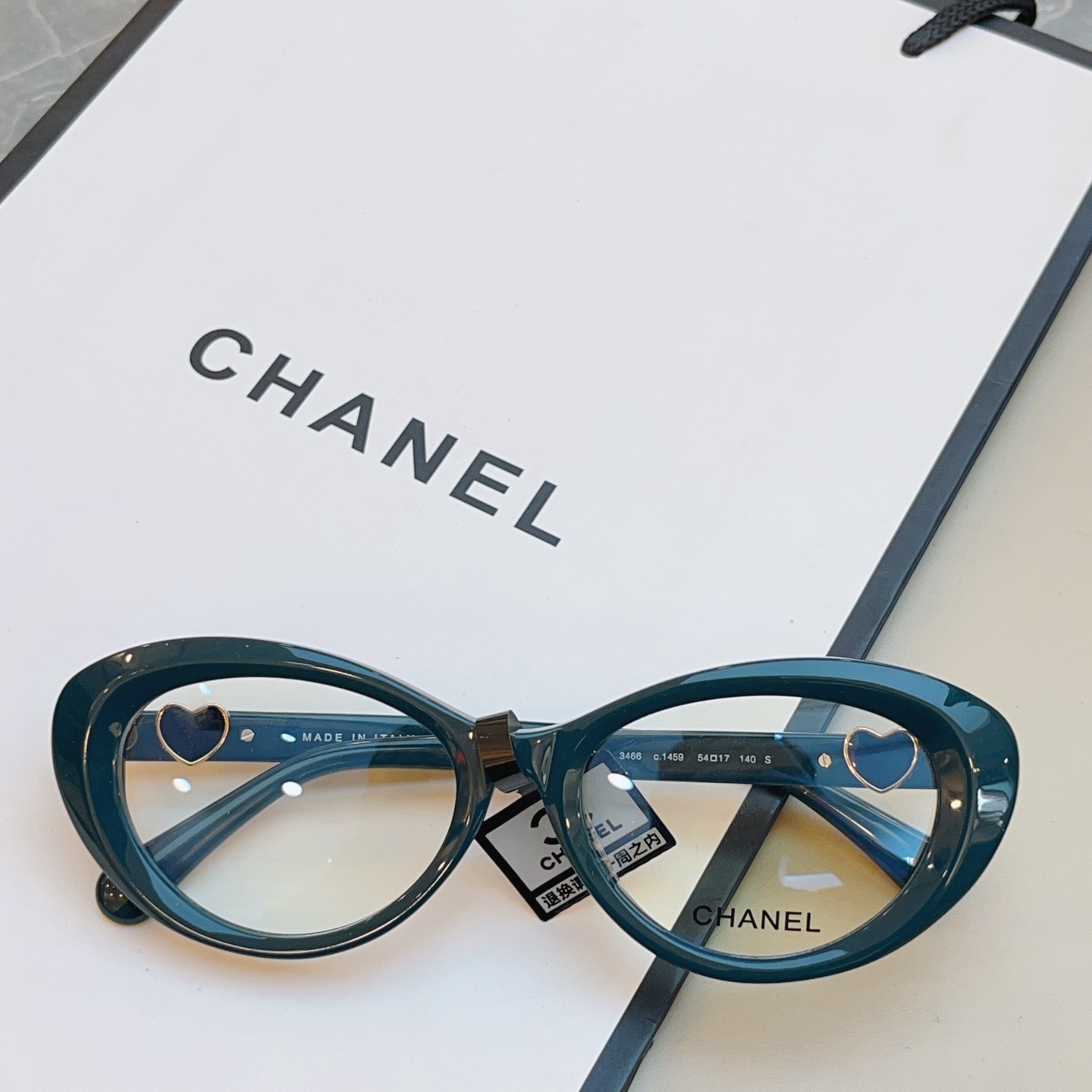，【CHANE*】香奈*儿新款眼镜架👓 高版本✨，MODEL：3466，SIZE：54口17-140 S