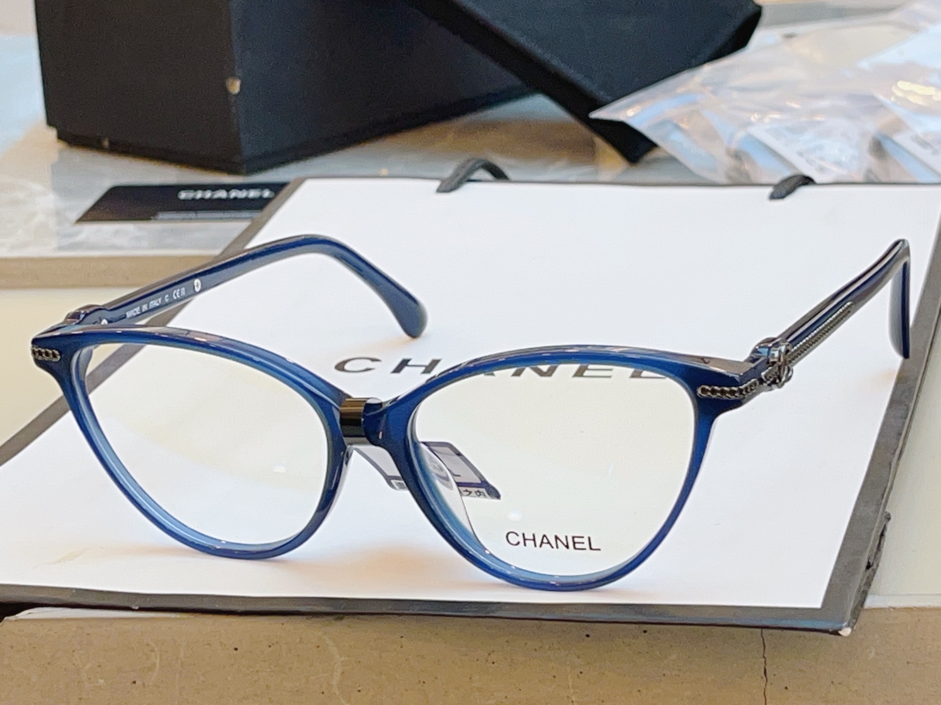 ，【CHANE*】香奈*儿新款眼镜架👓 高版本✨，MODEL：CH3457，SIZE：52口15-145