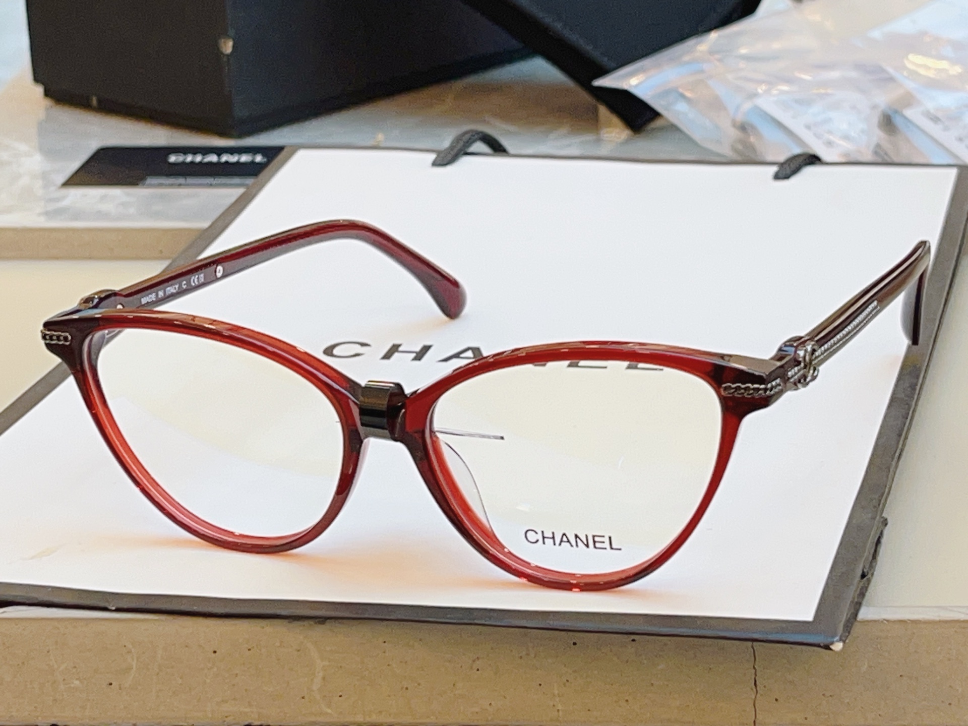 ，【CHANE*】香奈*儿新款眼镜架👓 高版本✨，MODEL：CH3457，SIZE：52口15-145