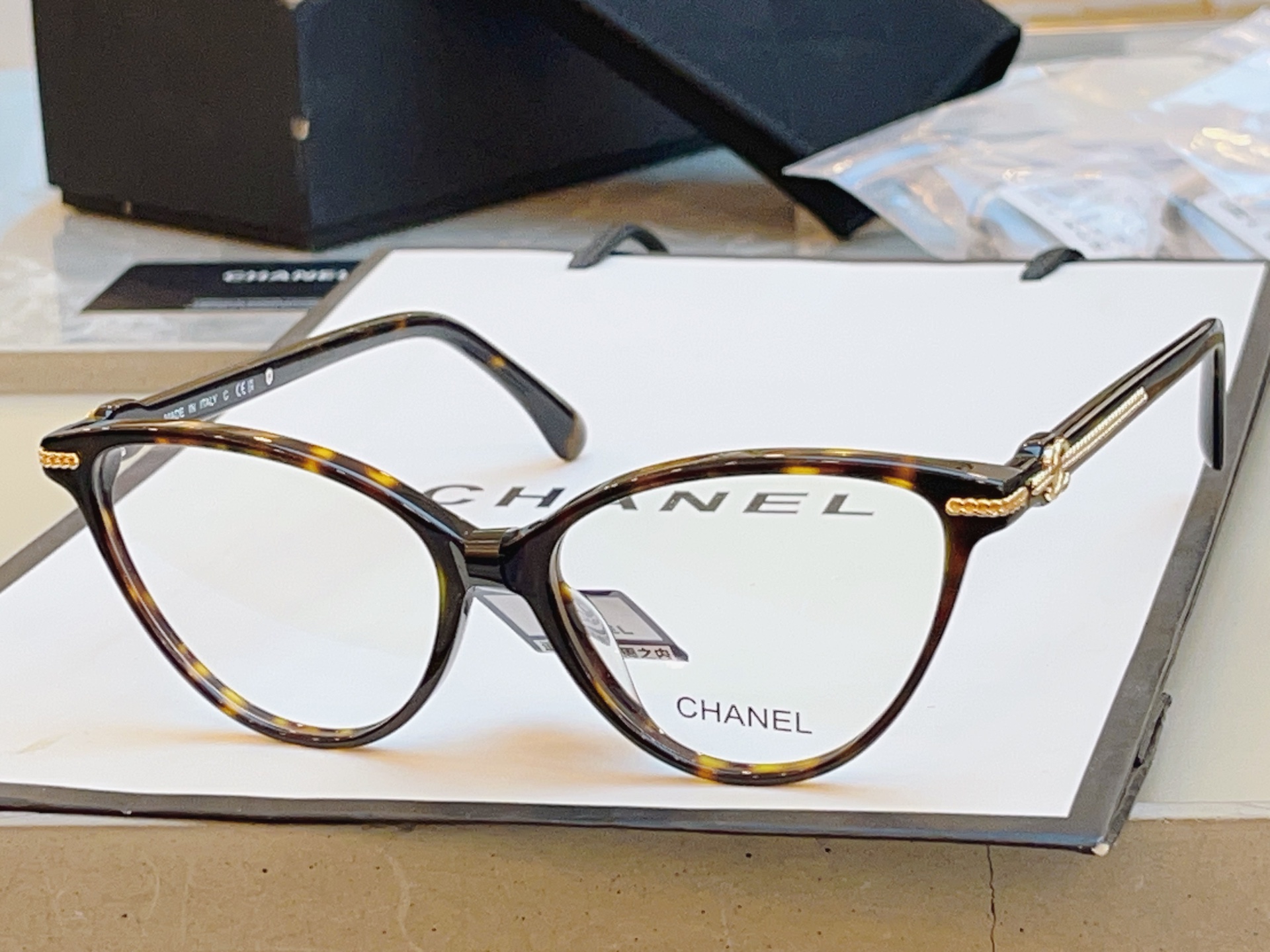 ，【CHANE*】香奈*儿新款眼镜架👓 高版本✨，MODEL：CH3457，SIZE：52口15-145