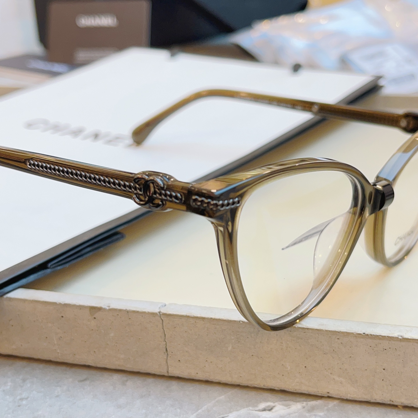 ，【CHANE*】香奈*儿新款眼镜架👓 高版本✨，MODEL：CH3457，SIZE：52口15-145