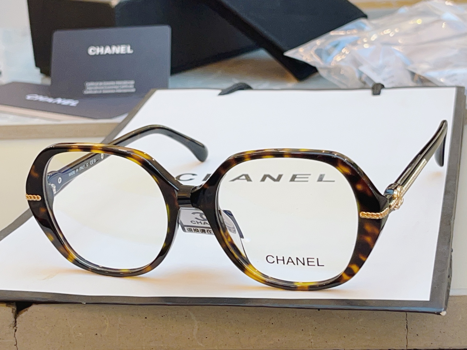 ，【CHANE*】香奈*儿新款眼镜架👓 高版本✨，MODEL：CH3458，SIZE：52口17-145