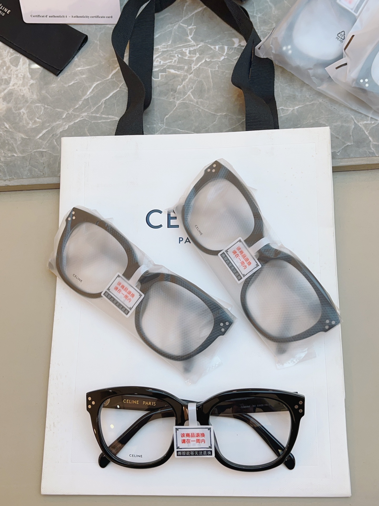 ，【CELIN*】赛*琳新款眼镜架👓 高品质✨， MODEL:CL50086I，SIZE: 51口20-