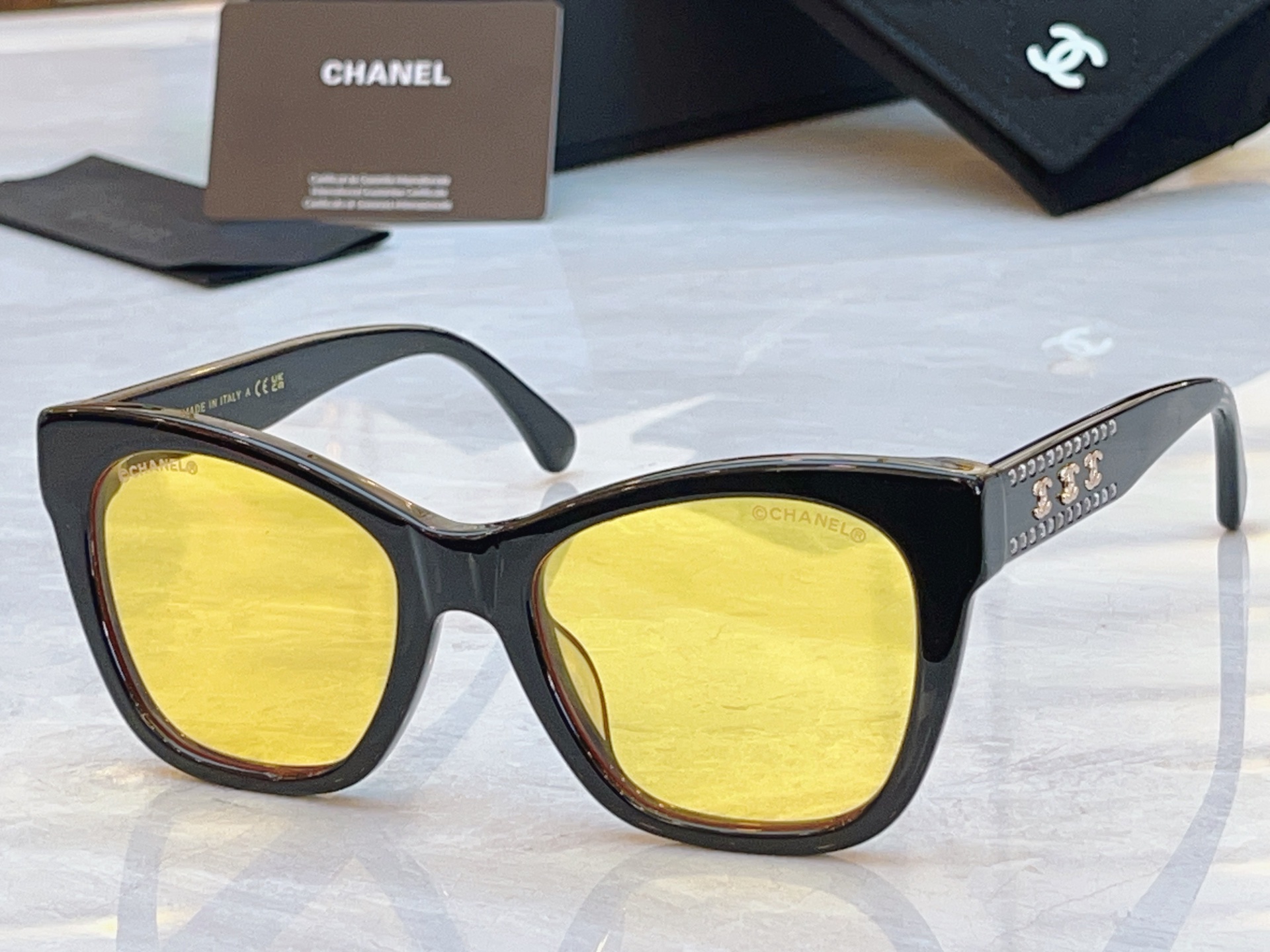 ，【CHANE*】香奈儿新款太阳镜，MODEL：CH9162-B，SIZE：54口20-140