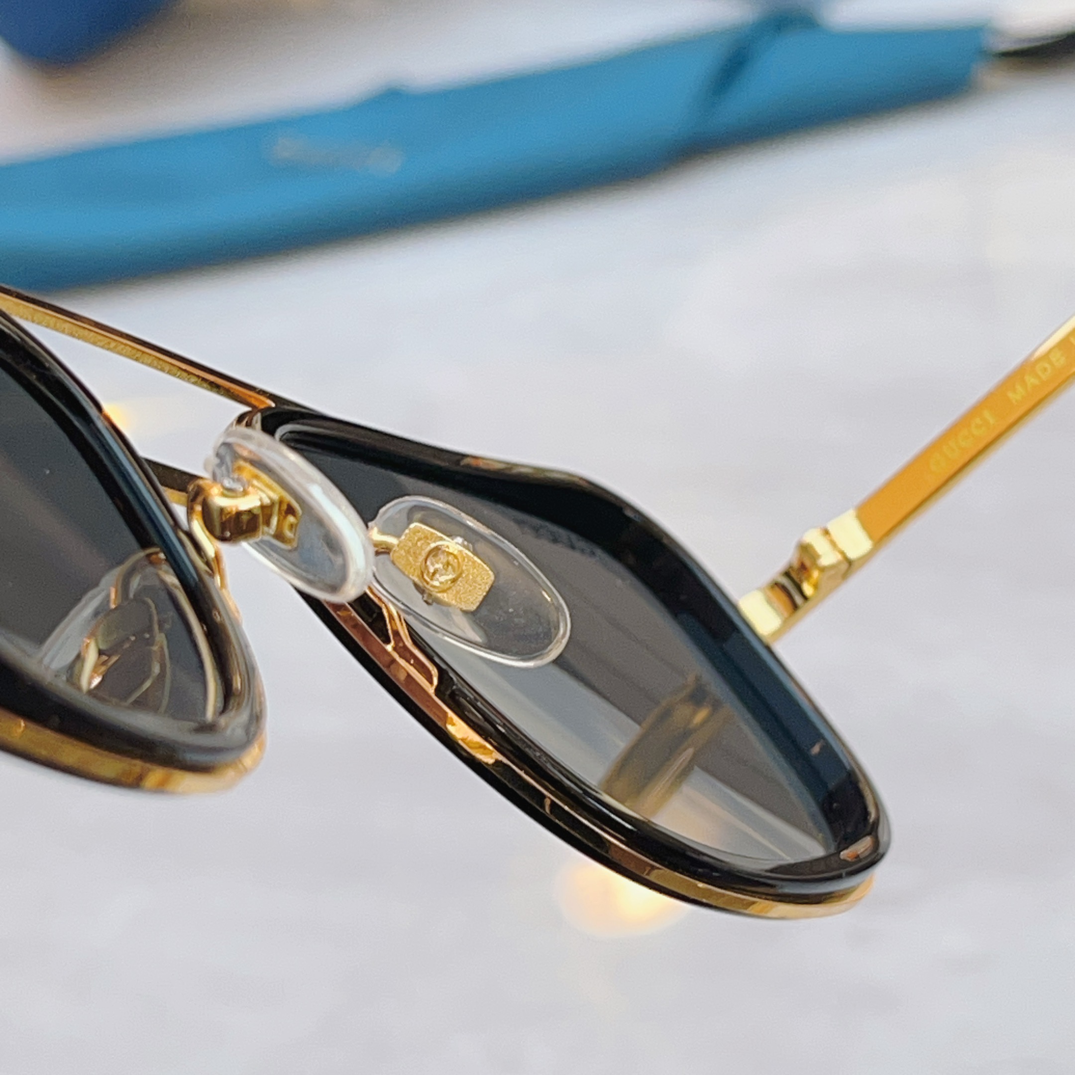 ，【GUCC*】古*驰新款太阳镜，GG1647，SIZE:52口21-140