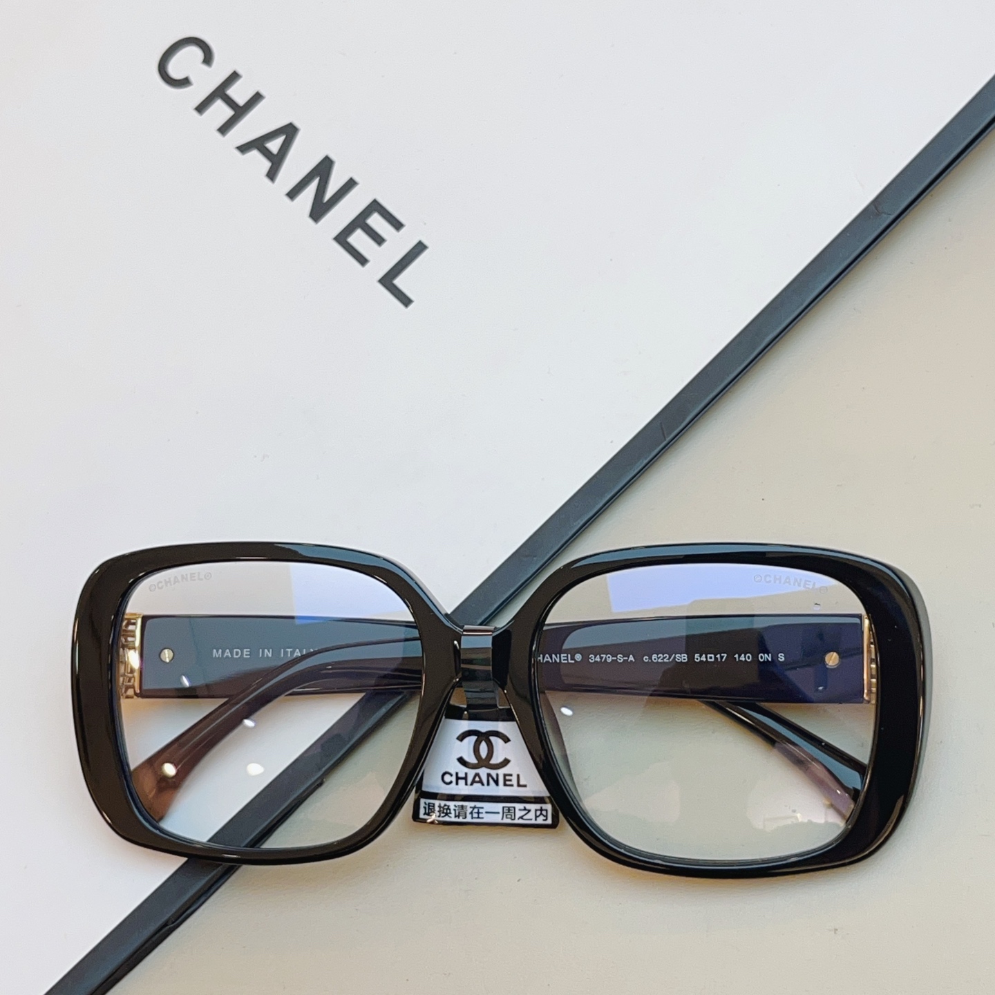 ，【CHANE*】香奈*儿新款眼镜架👓 高版本✨，MODEL：3479-S-A，SIZE：54口17-1