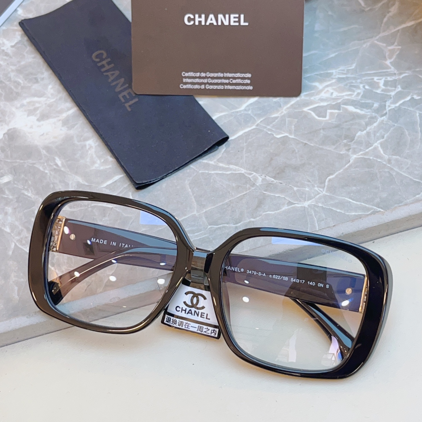 ，【CHANE*】香奈*儿新款眼镜架👓 高版本✨，MODEL：3479-S-A，SIZE：54口17-1