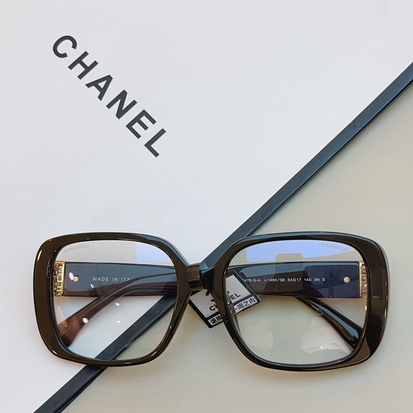 ，【CHANE*】香奈*儿新款眼镜架👓 高版本✨，MODEL：3479-S-A，SIZE：54口17-1