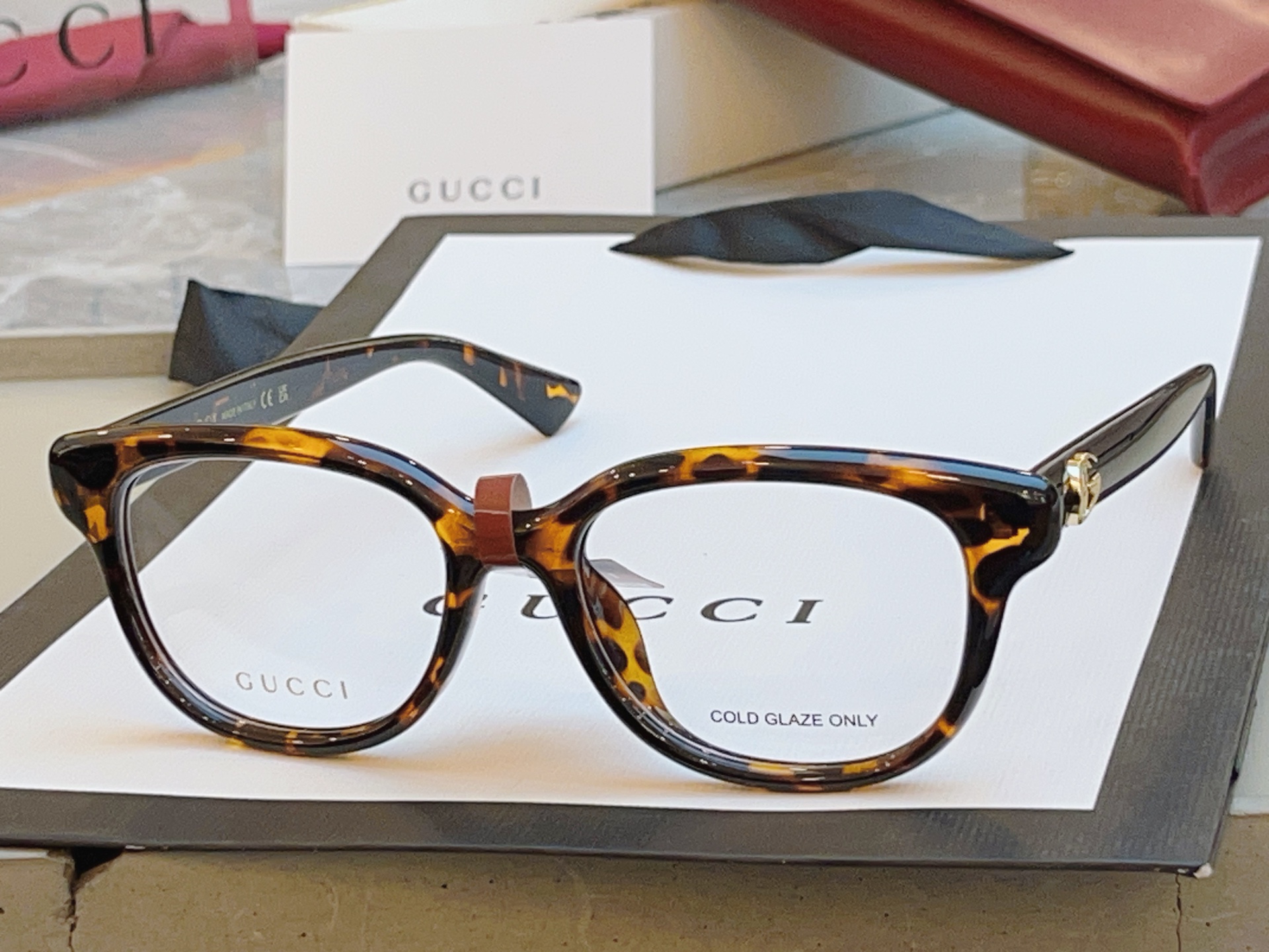 ，【GUCC*】古驰新款眼镜架👓 高版本✨，MODEL：GG1833OK，SIZE:52口17-145
