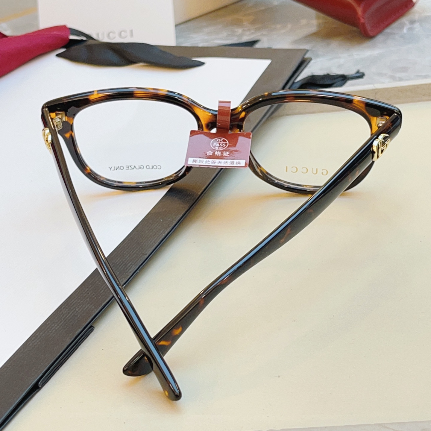 ，【GUCC*】古驰新款眼镜架👓 高版本✨，MODEL：GG1833OK，SIZE:52口17-145