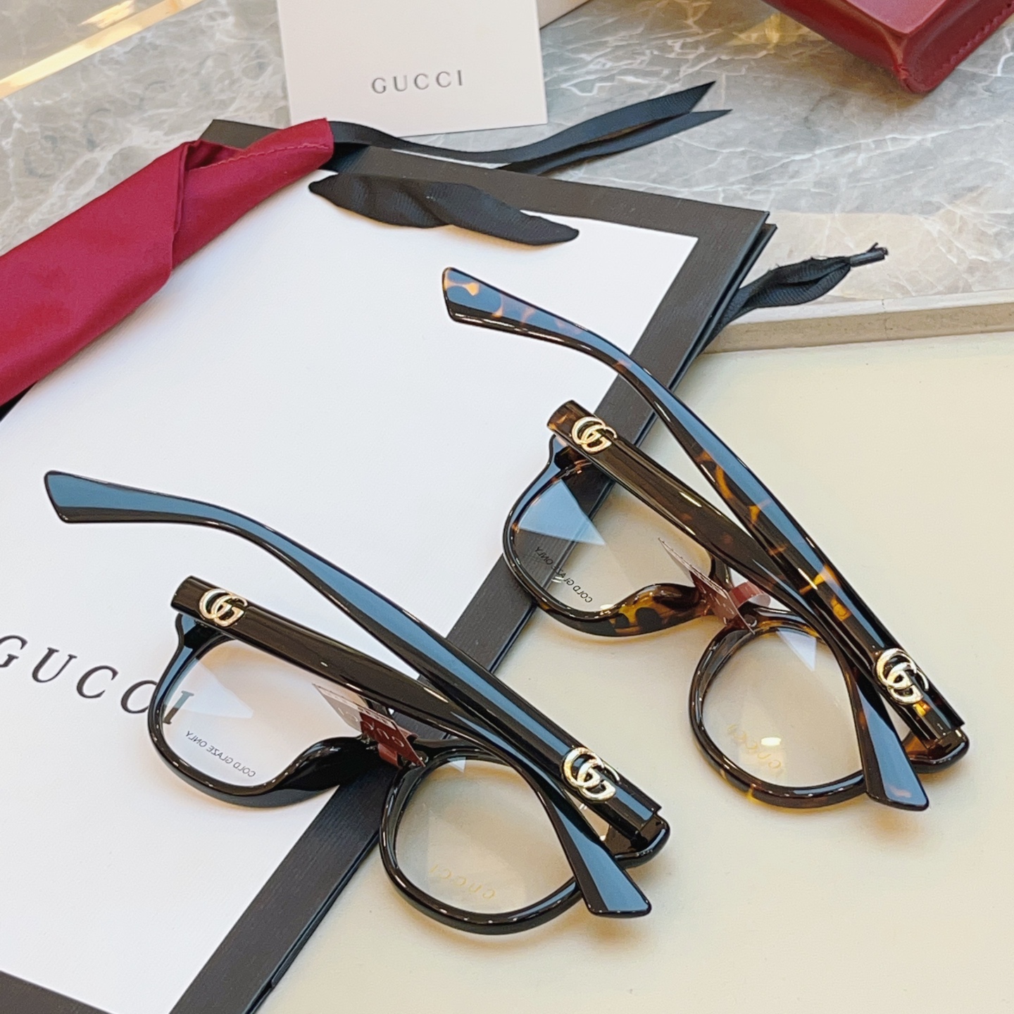 ，【GUCC*】古驰新款眼镜架👓 高版本✨，MODEL：GG1833OK，SIZE:52口17-145