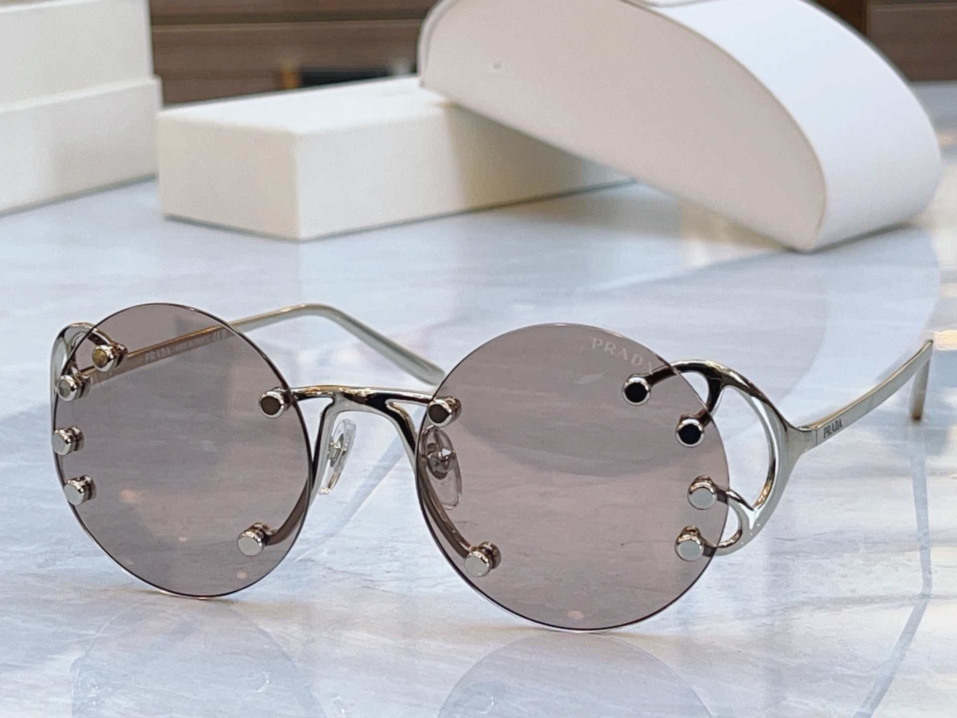 ，【PRAD*】普拉*达新款眼镜架，MODEL：PR C56S，SIZE：51口20-135