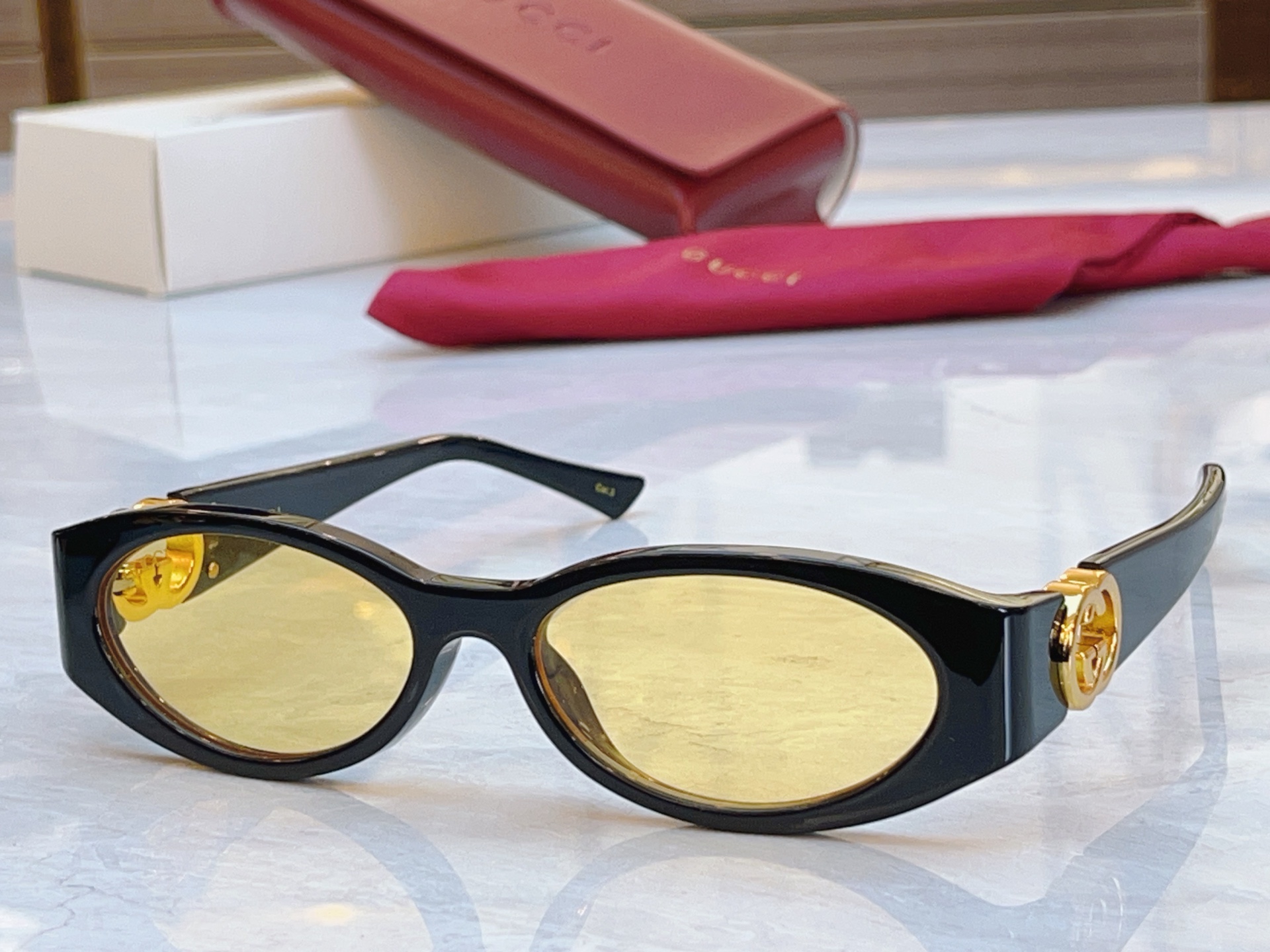 ，【GUCC*】古*驰新款太阳镜，GG1660S，SIZE:54口16-135