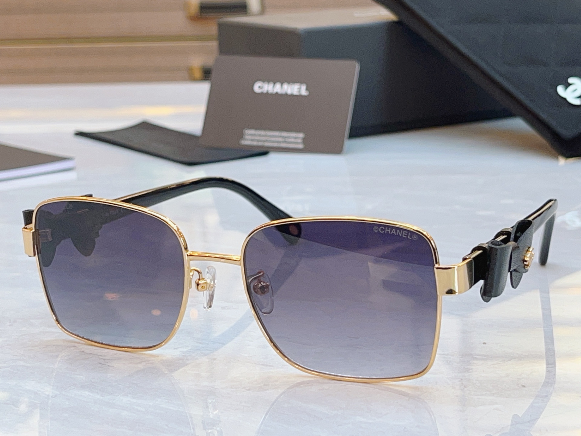 ，【CHANE*】香奈儿新款太阳镜，MODEL：CH9183-Q，SIZE：56口18-140