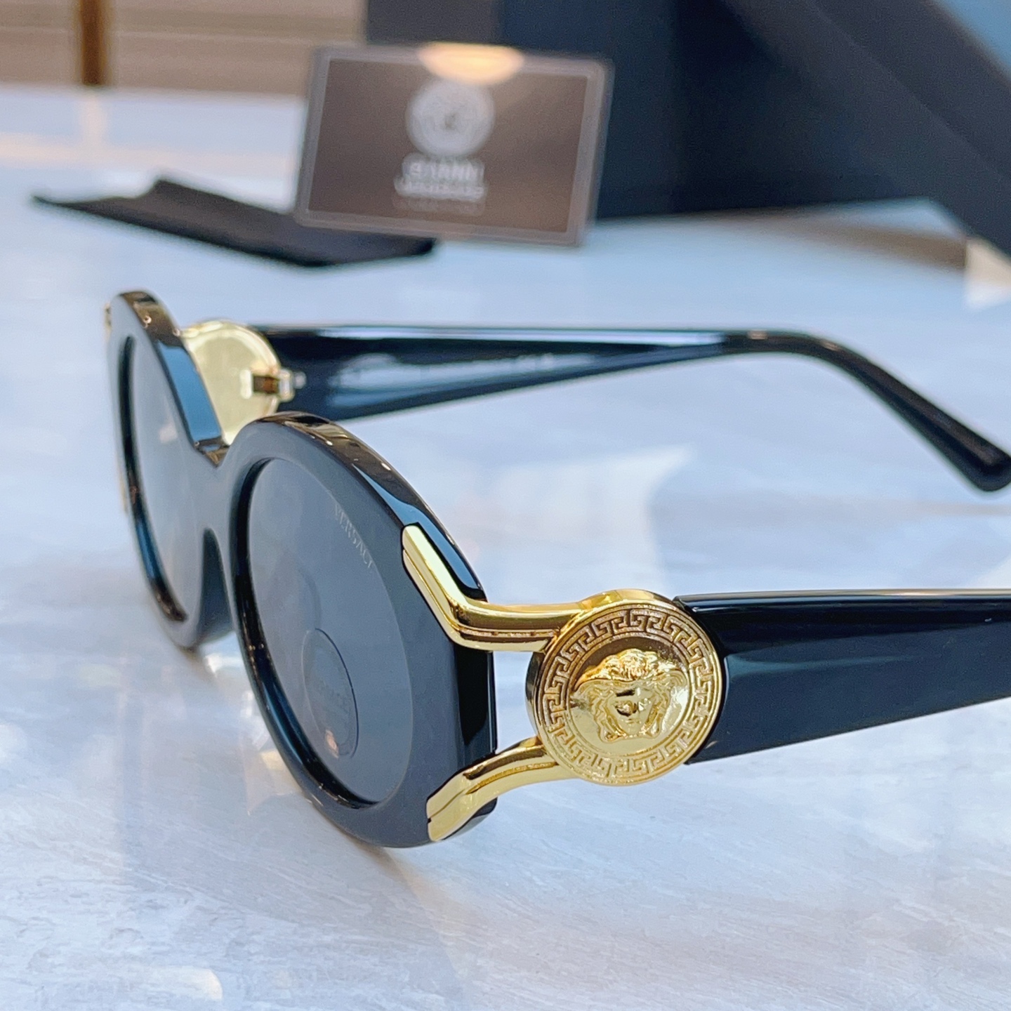 ，【VERSAC*】范思*哲新款太阳镜，MODEL：VE4503U，SIZE：52口18-145