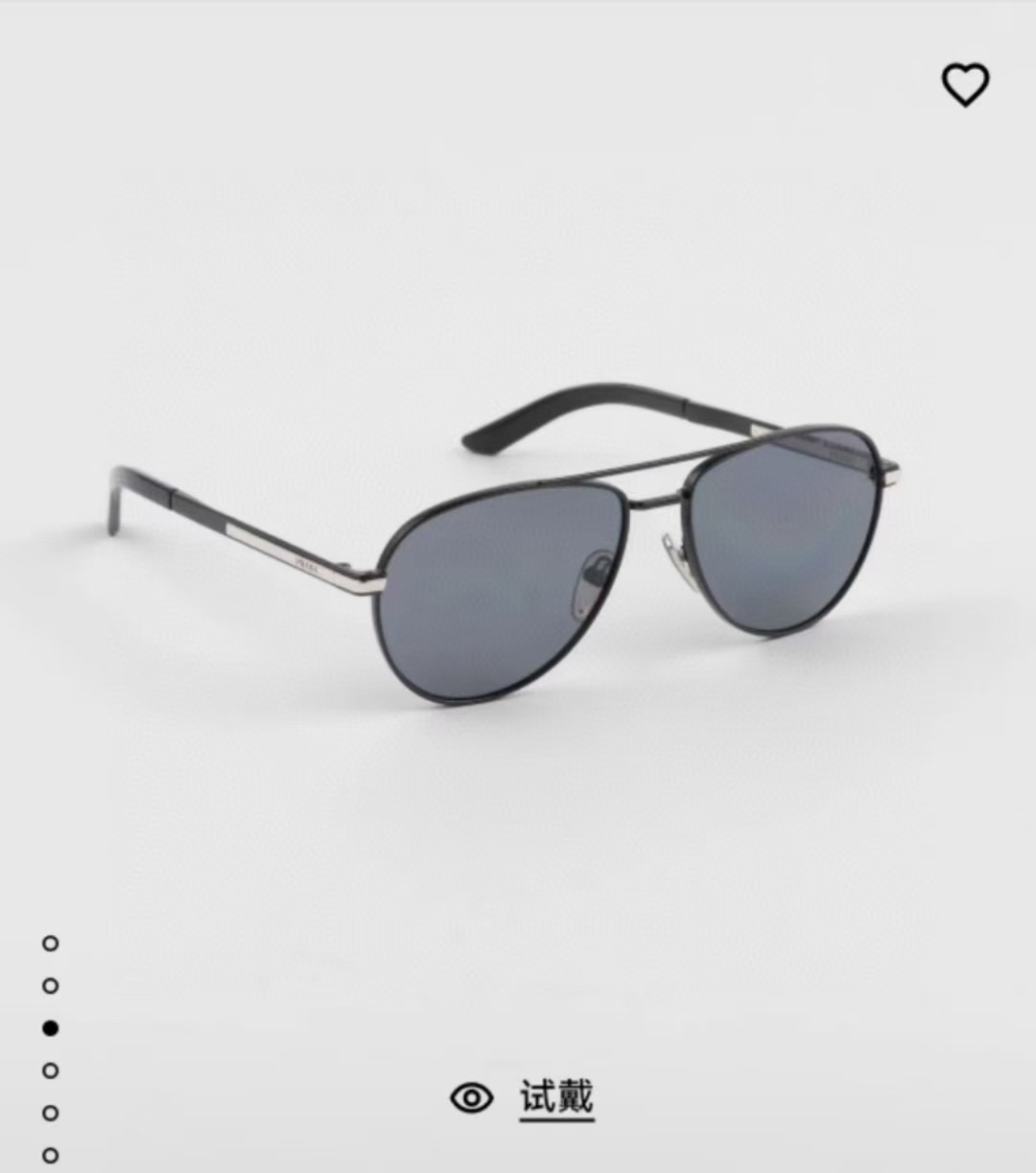 ，【PRAD*】普拉*达新款太阳镜🕶️，MODEL：SPR A54，SIZE：60口16-145