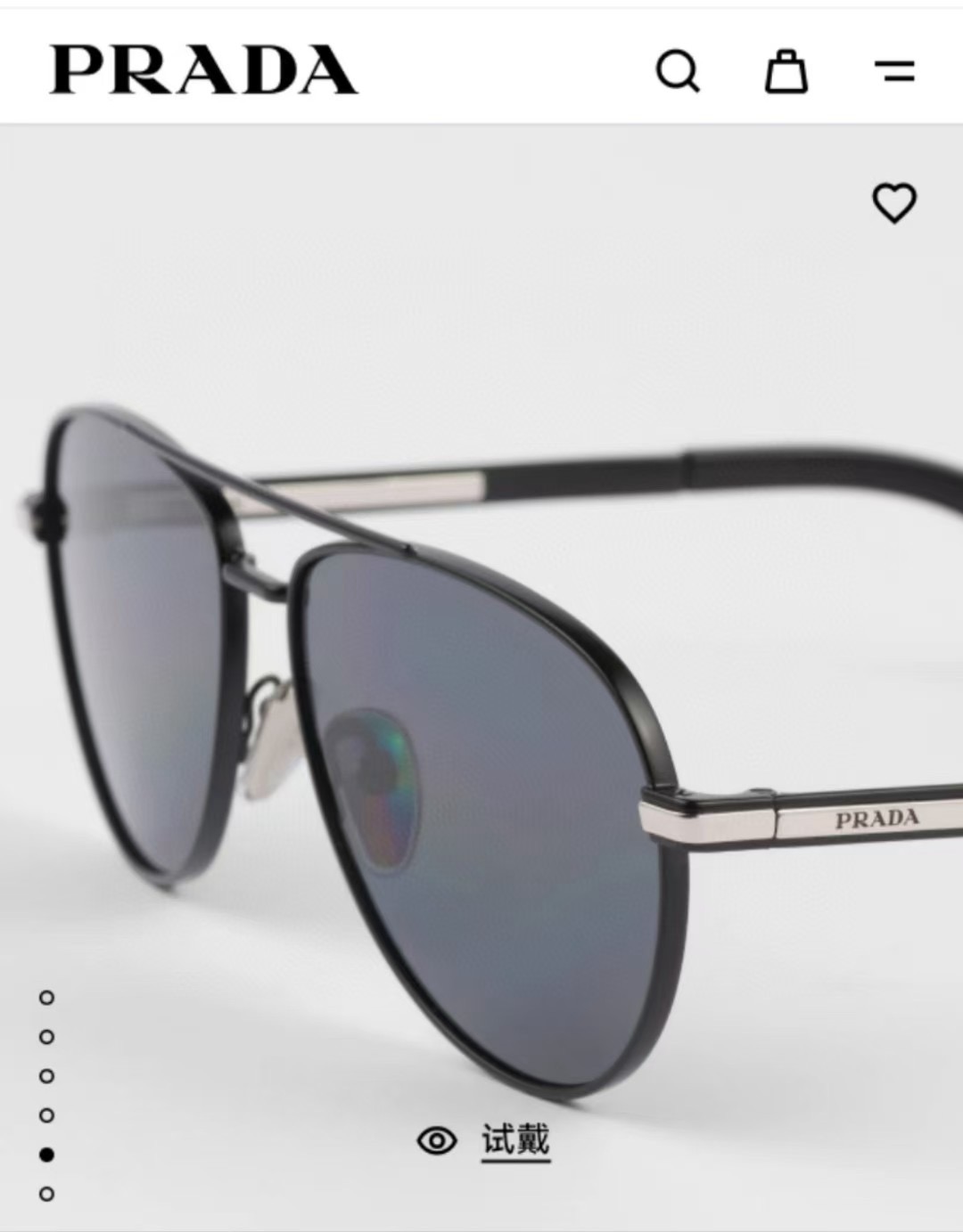 ，【PRAD*】普拉*达新款太阳镜🕶️，MODEL：SPR A54，SIZE：60口16-145