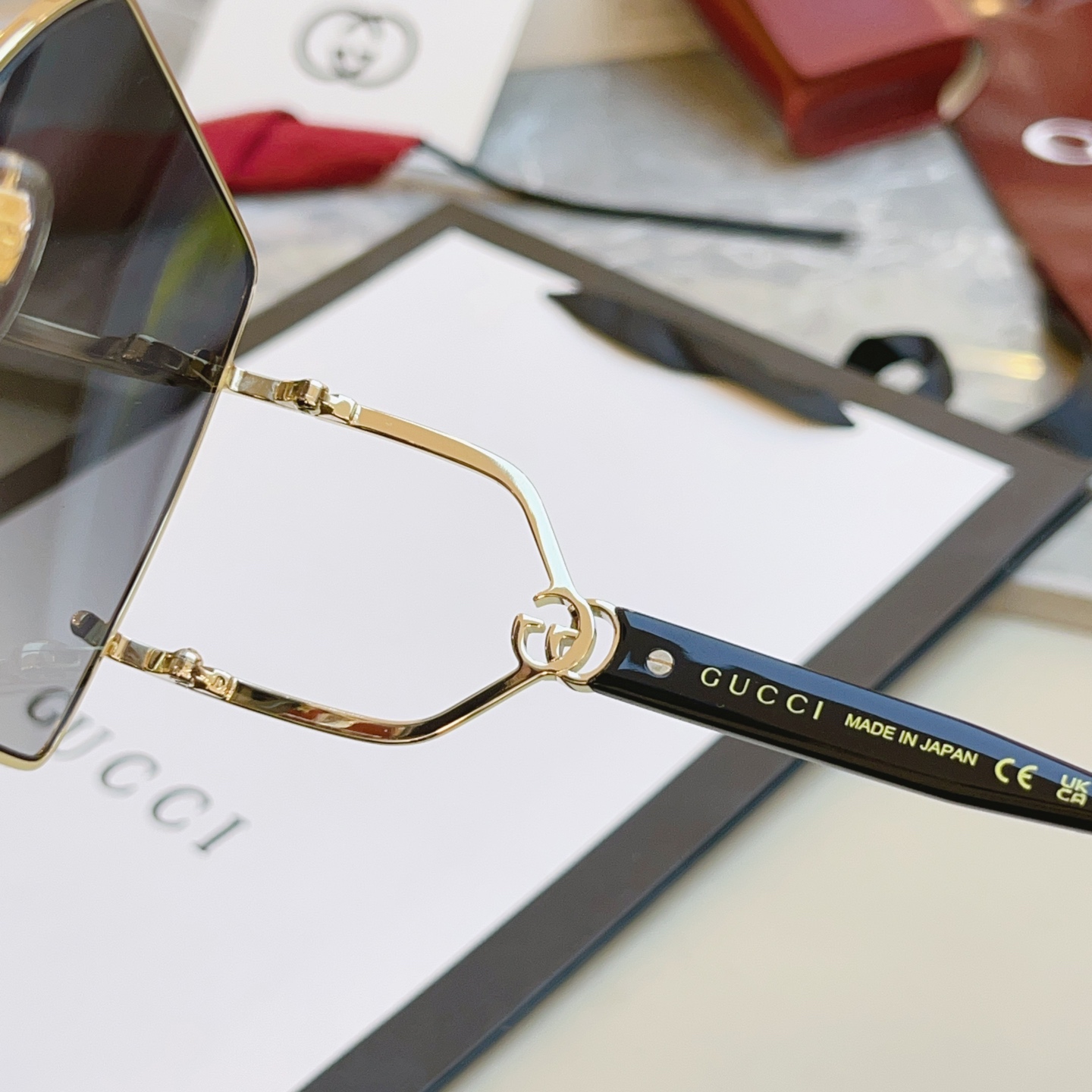 ，【GUCC*】古驰新款太阳镜🕶️ 高版本✨，MODEL：GG1564SA，SIZE:61口17-145