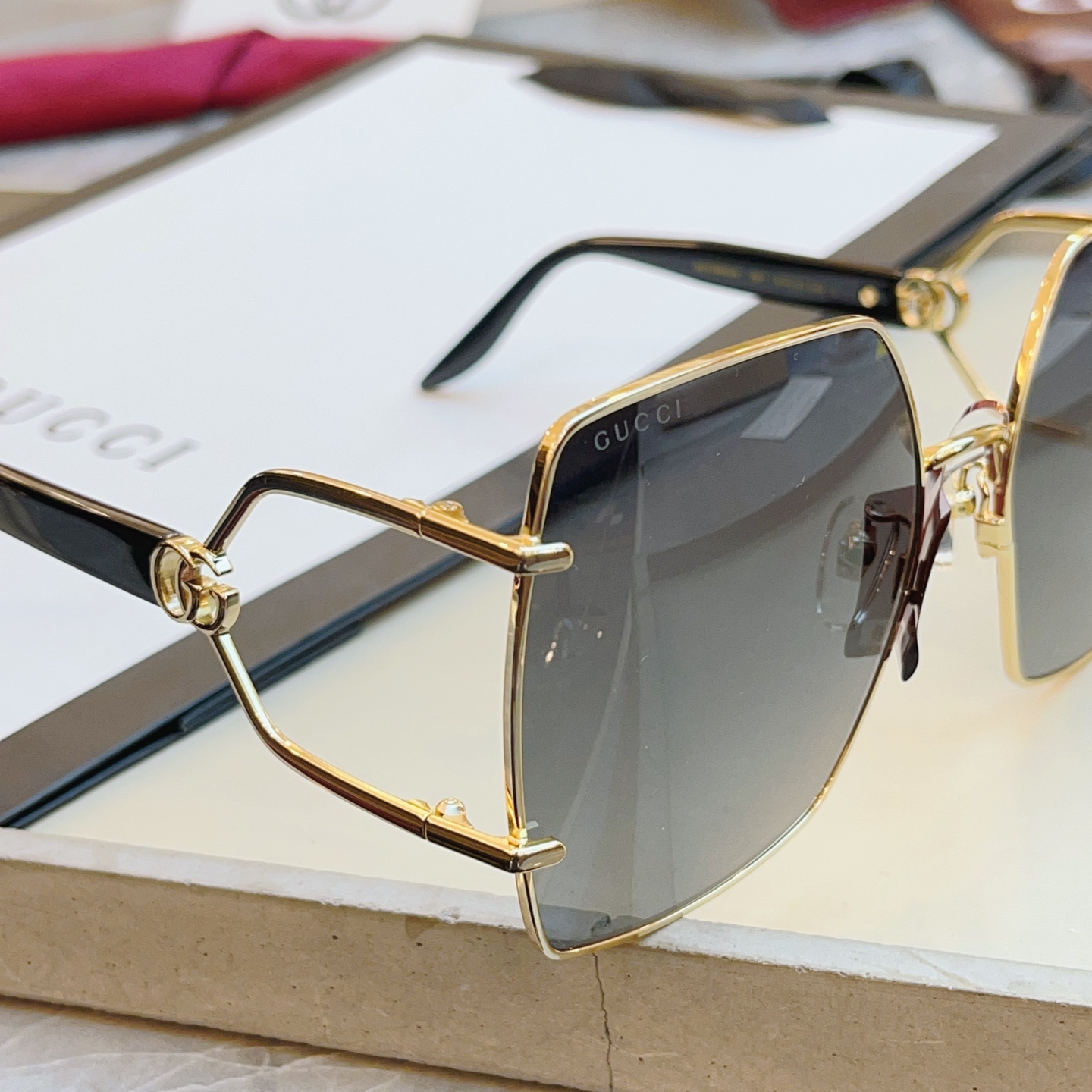 ，【GUCC*】古驰新款太阳镜🕶️ 高版本✨，MODEL：GG1564SA，SIZE:61口17-145