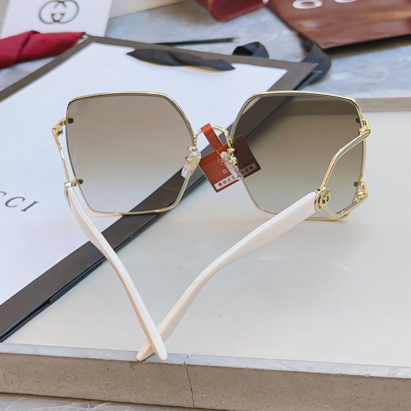 ，【GUCC*】古驰新款太阳镜🕶️ 高版本✨，MODEL：GG1564SA，SIZE:61口17-145