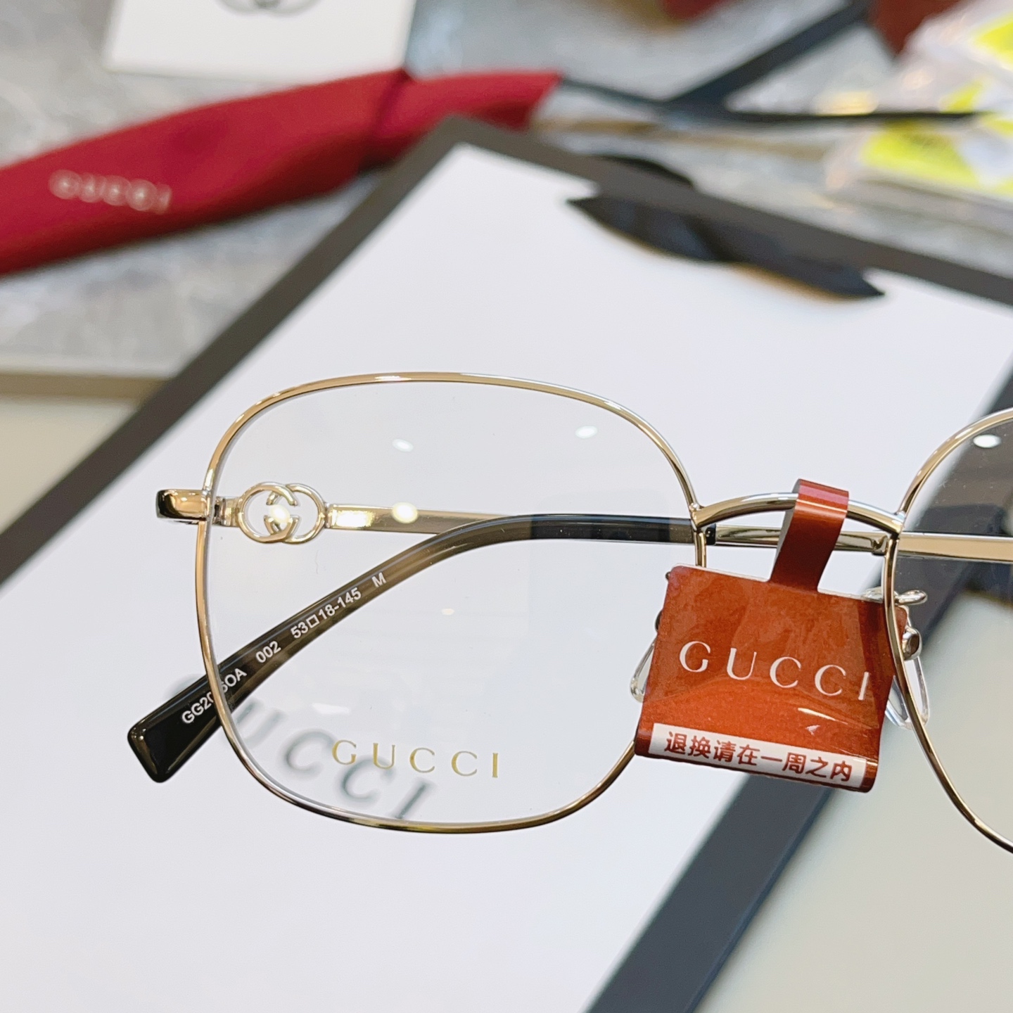 ，【GUCC*】古驰新款眼镜架👓 高版本✨，MODEL：GG2006OA，SIZE:53口18-145 