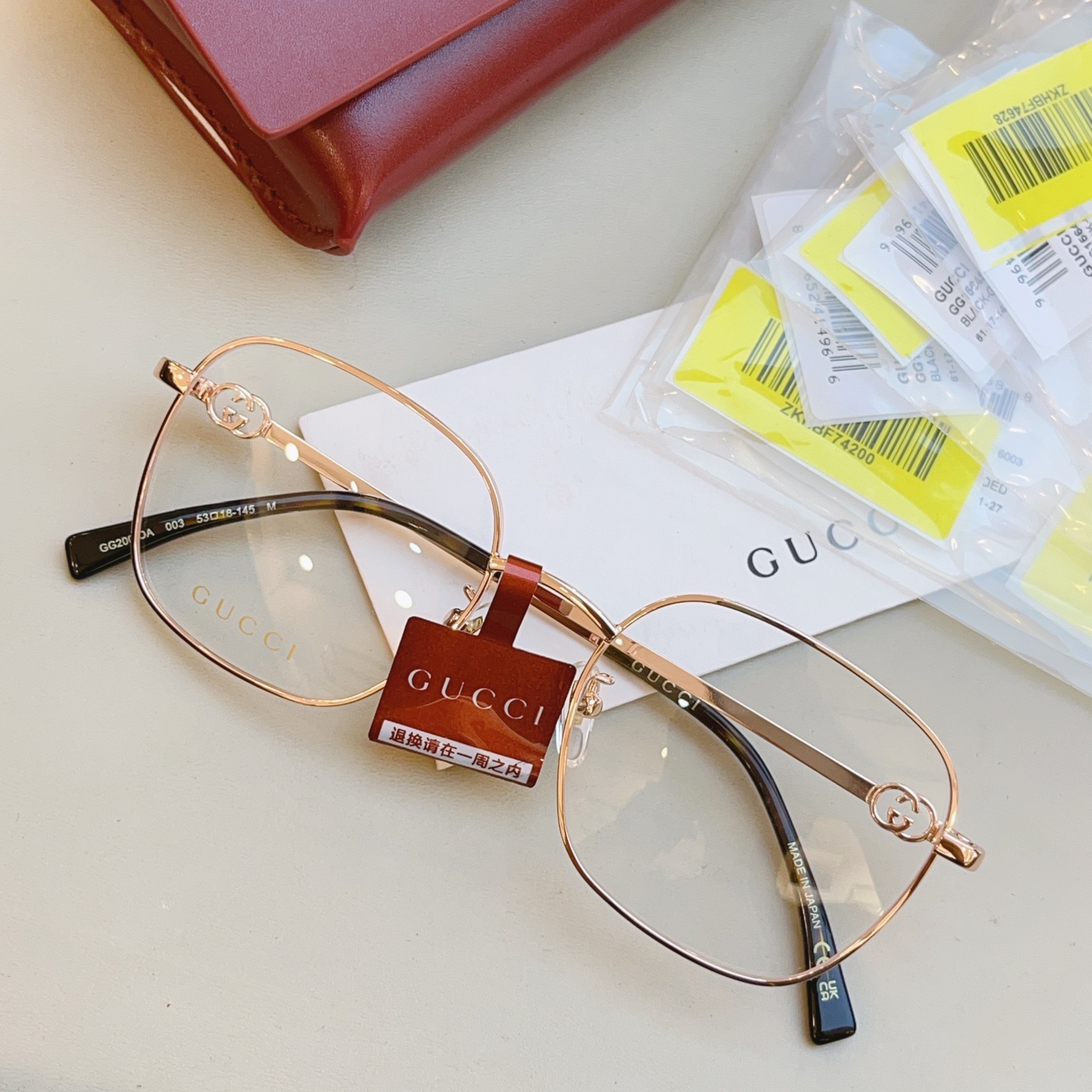 ，【GUCC*】古驰新款眼镜架👓 高版本✨，MODEL：GG2006OA，SIZE:53口18-145 