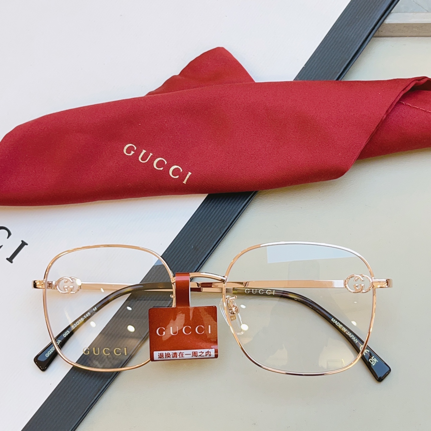 ，【GUCC*】古驰新款眼镜架👓 高版本✨，MODEL：GG2006OA，SIZE:53口18-145 