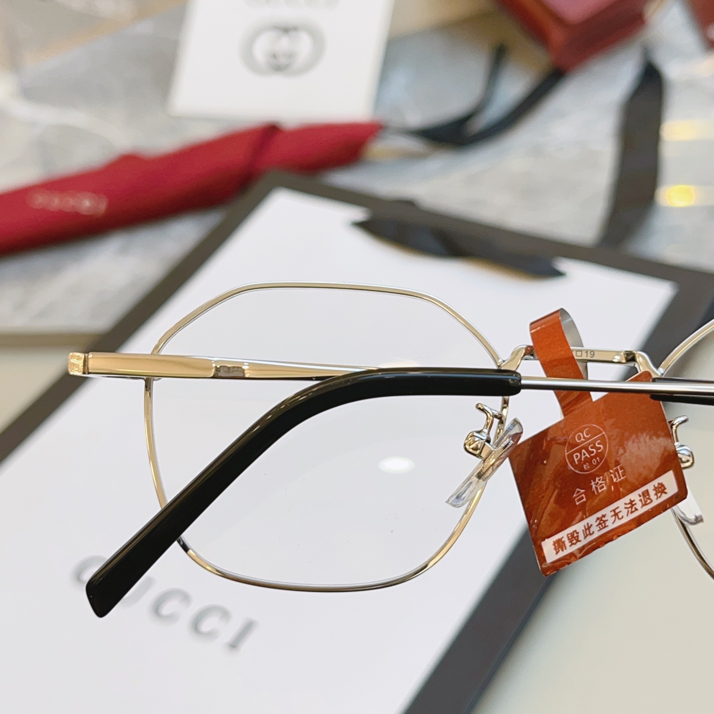 ，【GUCC*】古驰新款眼镜架👓 高版本✨，MODEL：GG1956OA，SIZE:51口19-145 