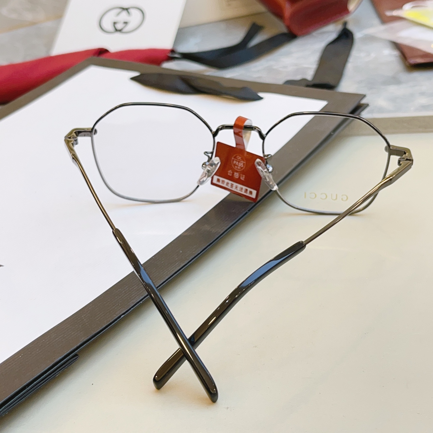 ，【GUCC*】古驰新款眼镜架👓 高版本✨，MODEL：GG1956OA，SIZE:51口19-145 