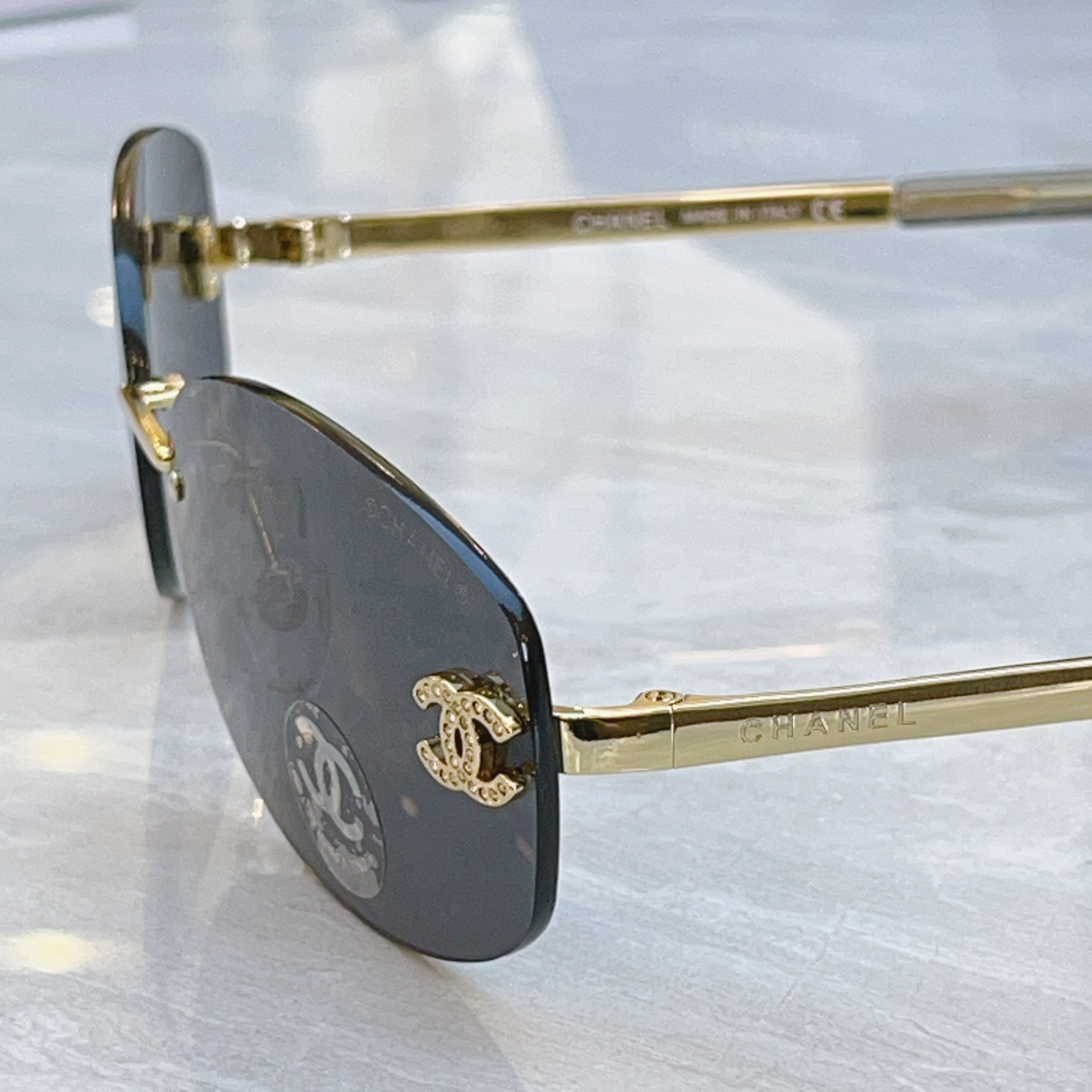 ，【CHANE*】香奈儿新款太阳镜，MODEL：A71559，SIZE：62口16-145