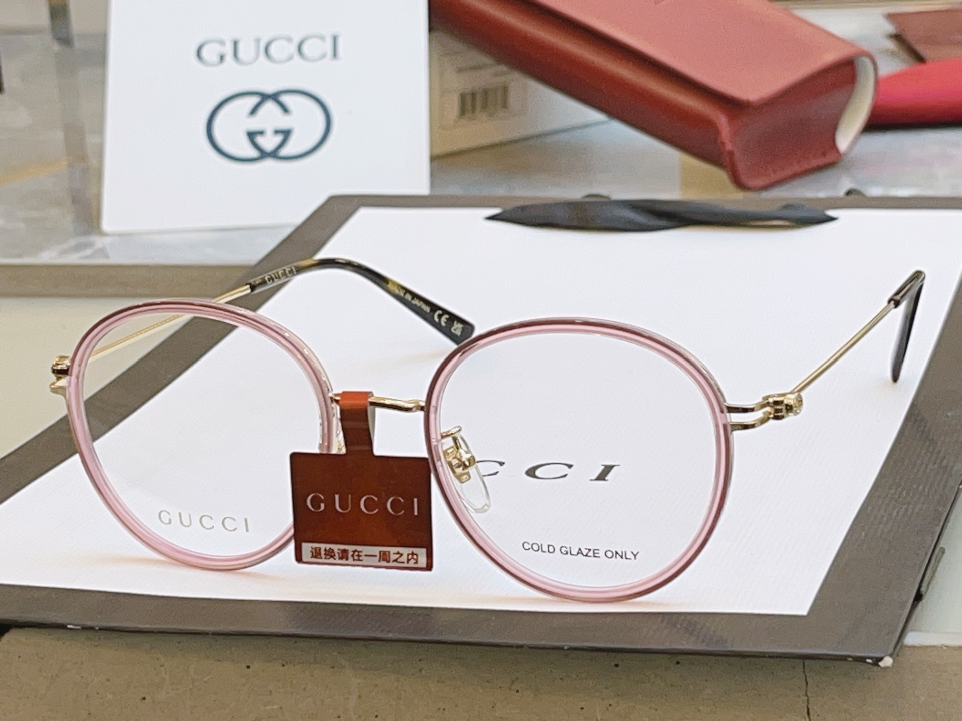 ，【GUCC*】古驰新款眼镜架👓 高版本✨，MODEL：GG1851OA，SIZE:50口19-150 