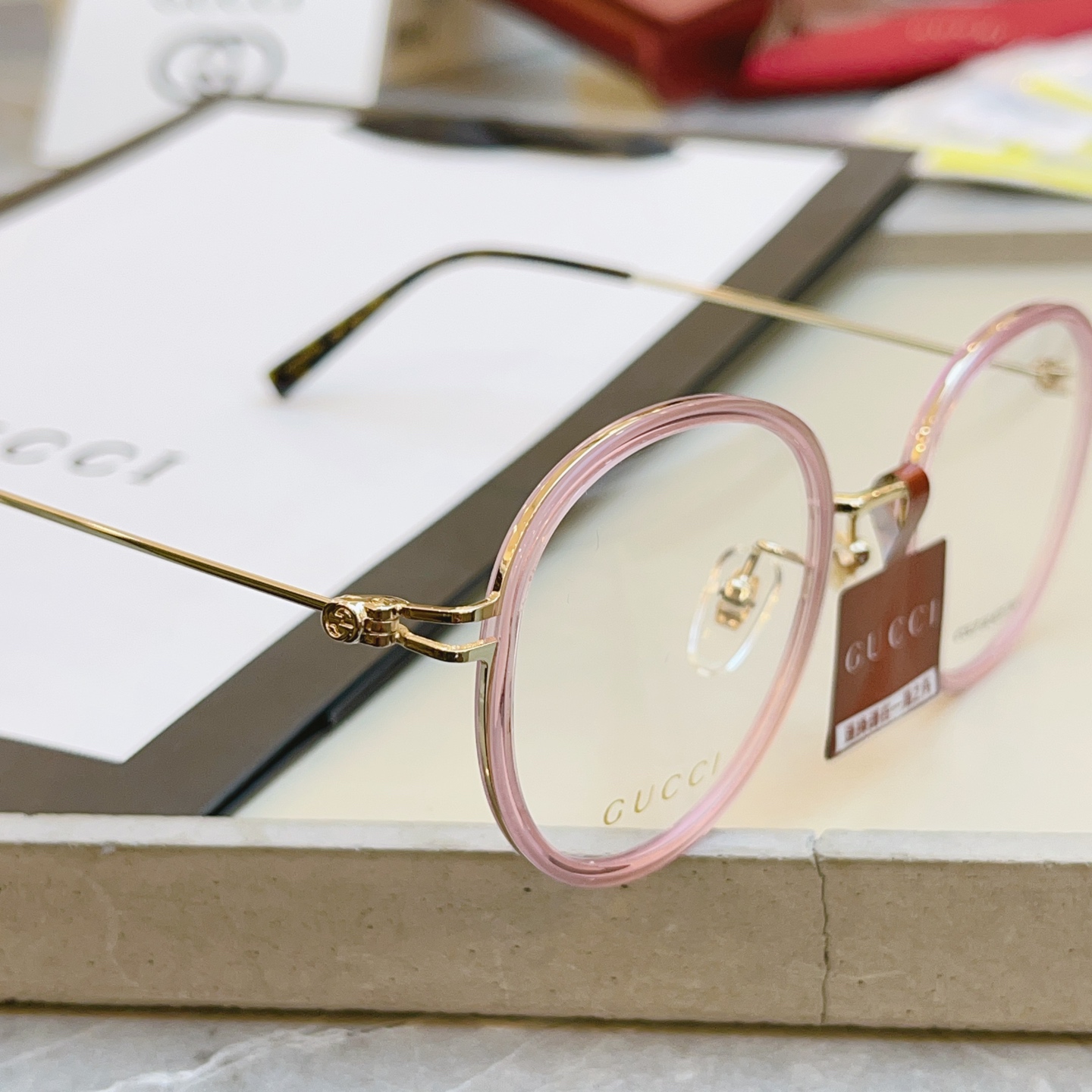 ，【GUCC*】古驰新款眼镜架👓 高版本✨，MODEL：GG1851OA，SIZE:50口19-150 