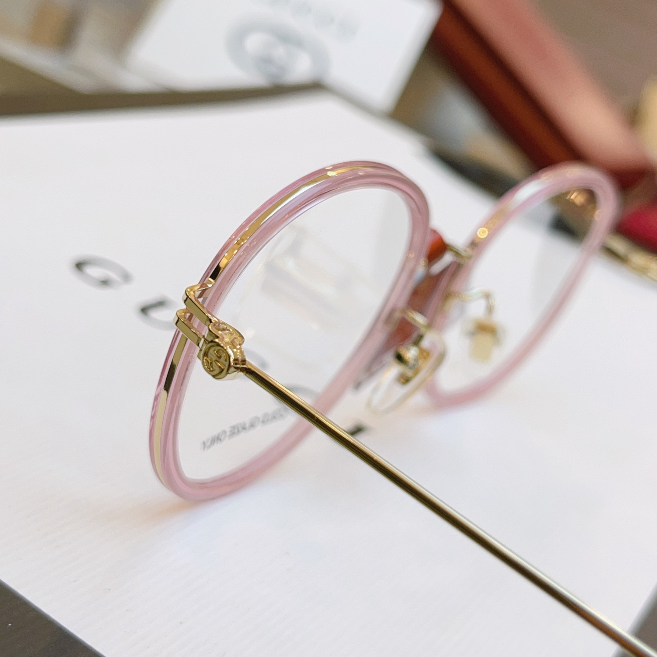 ，【GUCC*】古驰新款眼镜架👓 高版本✨，MODEL：GG1851OA，SIZE:50口19-150 