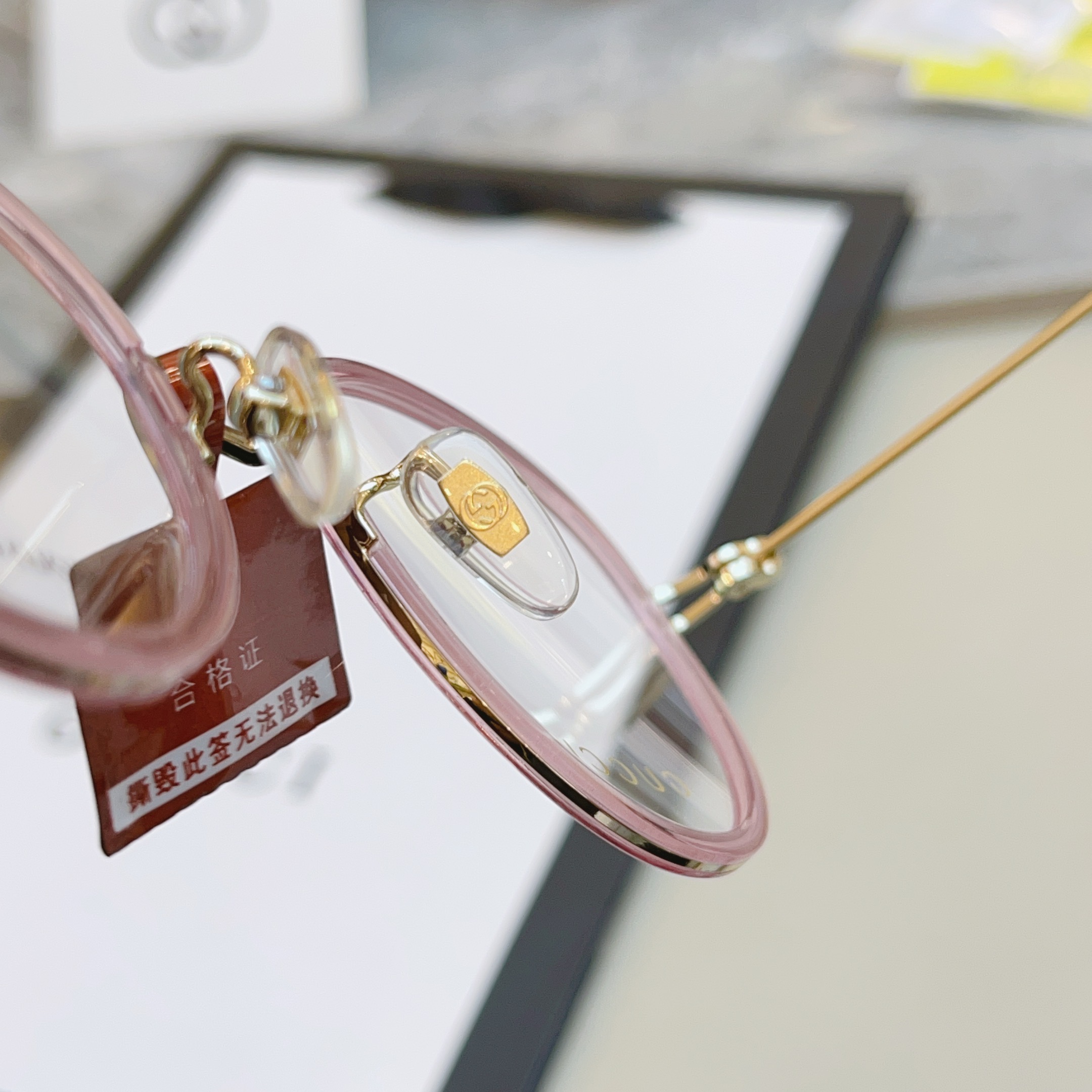 ，【GUCC*】古驰新款眼镜架👓 高版本✨，MODEL：GG1851OA，SIZE:50口19-150 