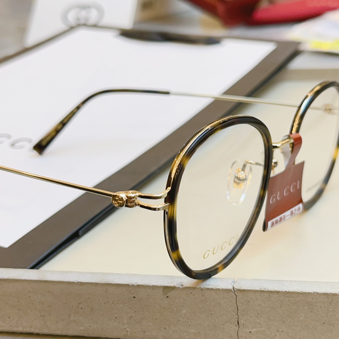 ，【GUCC*】古驰新款眼镜架👓 高版本✨，MODEL：GG1851OA，SIZE:50口19-150 