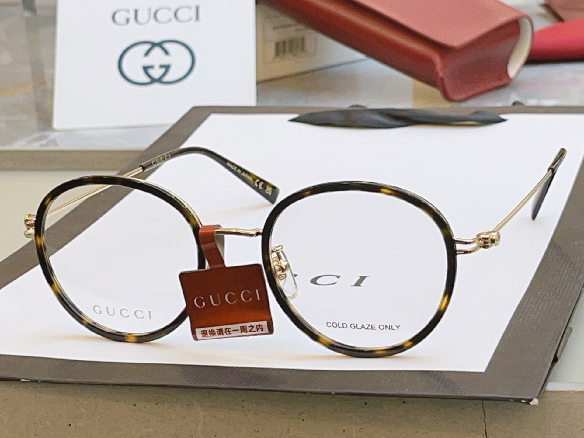 ，【GUCC*】古驰新款眼镜架👓 高版本✨，MODEL：GG1851OA，SIZE:50口19-150 