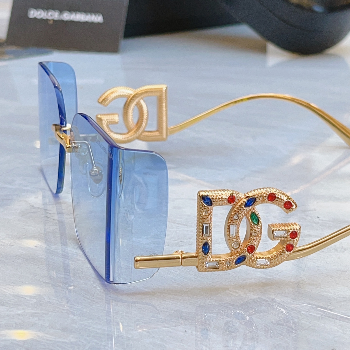 ，【DOLCE & GABBAN*】D*G新款太阳镜，MODEL：DG4499，SIZE：61口17-1