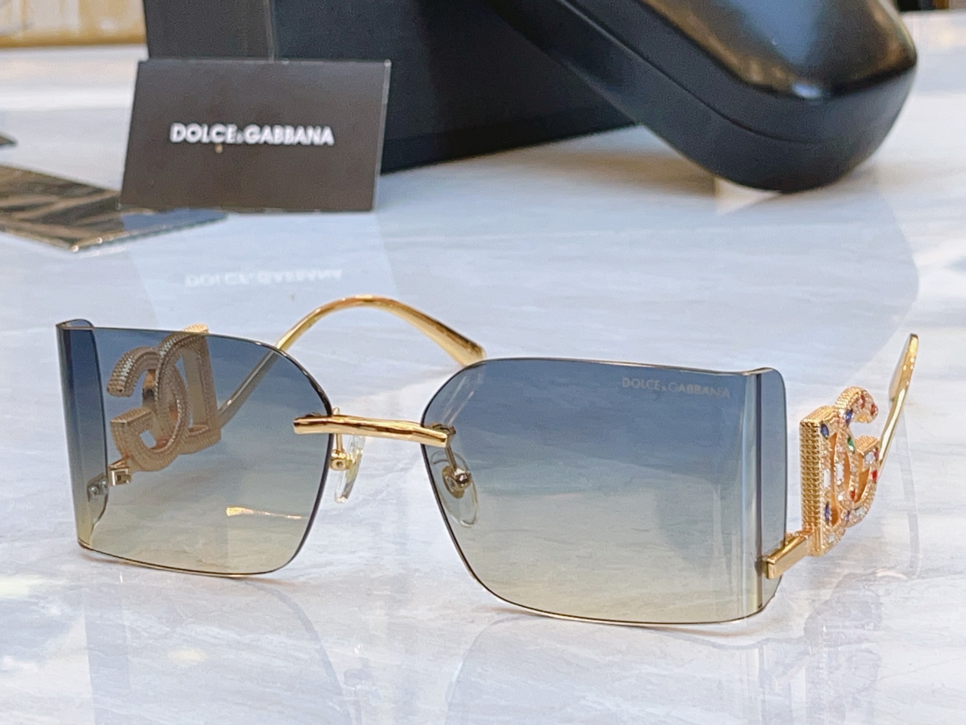 ，【DOLCE & GABBAN*】D*G新款太阳镜，MODEL：DG4499，SIZE：61口17-1