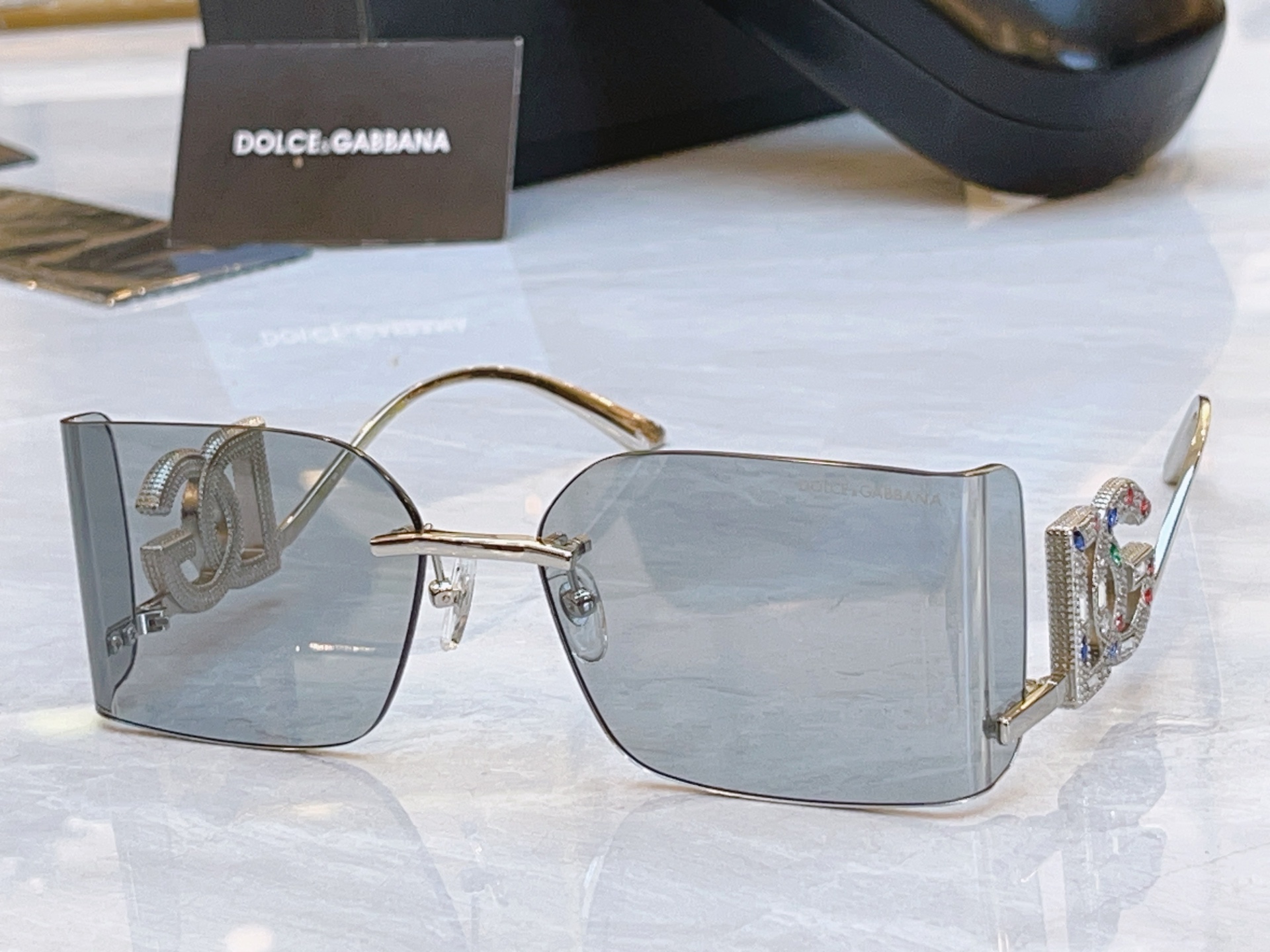 ，【DOLCE & GABBAN*】D*G新款太阳镜，MODEL：DG4499，SIZE：61口17-1