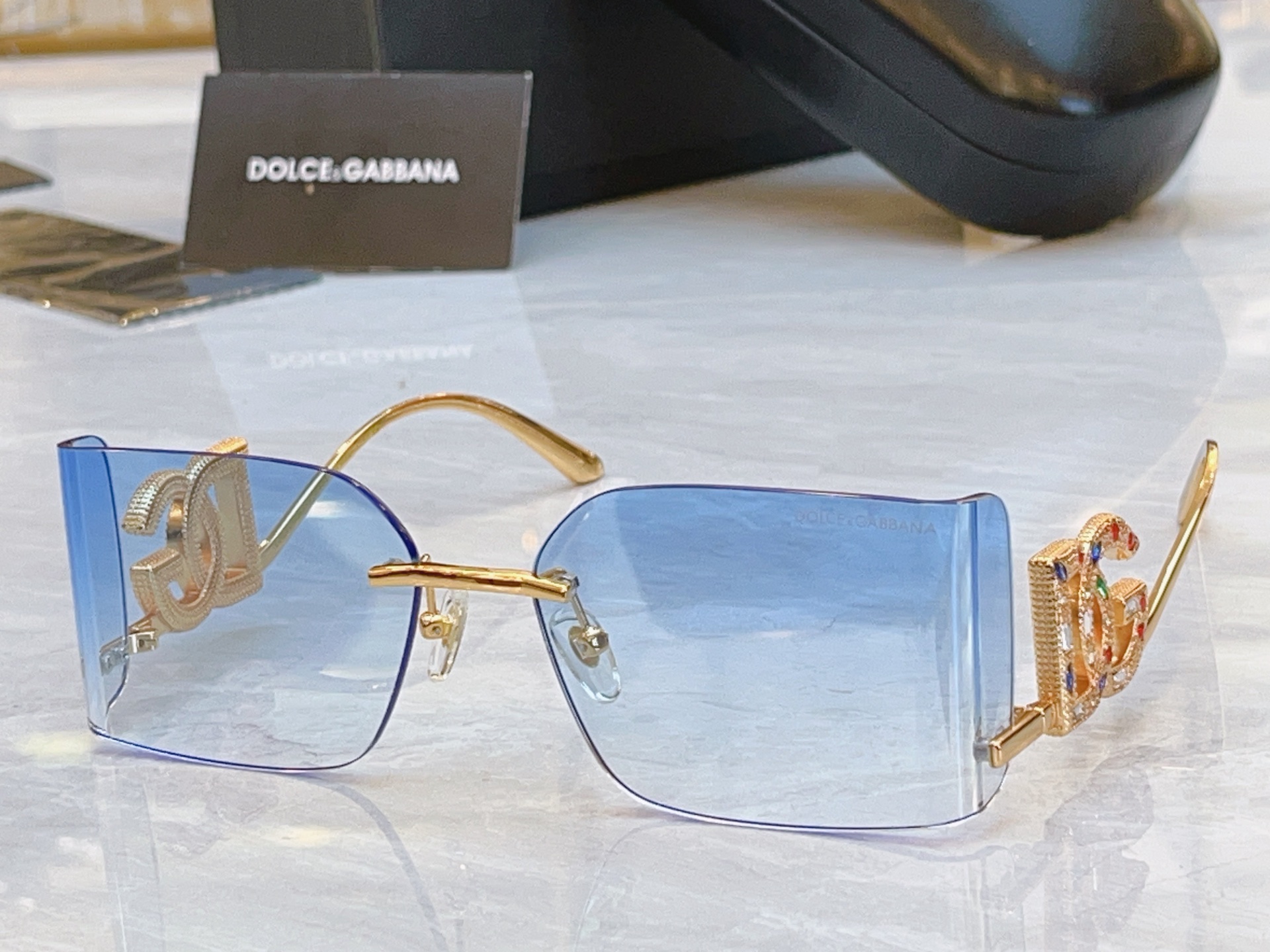 ，【DOLCE & GABBAN*】D*G新款太阳镜，MODEL：DG4499，SIZE：61口17-1