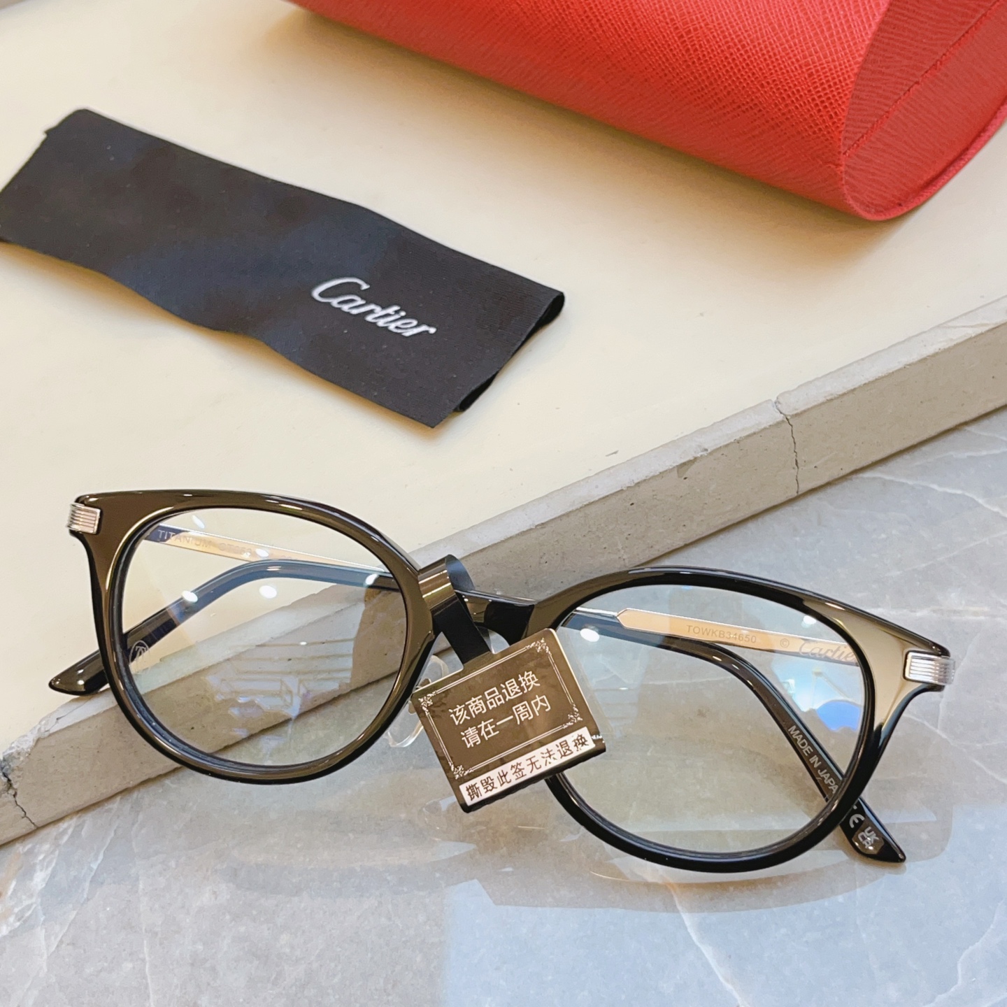 ，【CARTIE*】卡地*亚新款眼镜架👓 高版本✨，MODEL：CT0531OJ，SIZE:49口20-