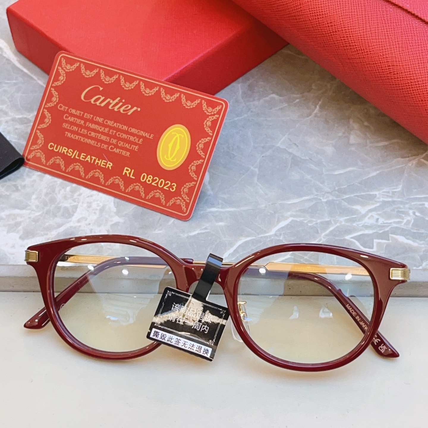 ，【CARTIE*】卡地*亚新款眼镜架👓 高版本✨，MODEL：CT0531OJ，SIZE:49口20-