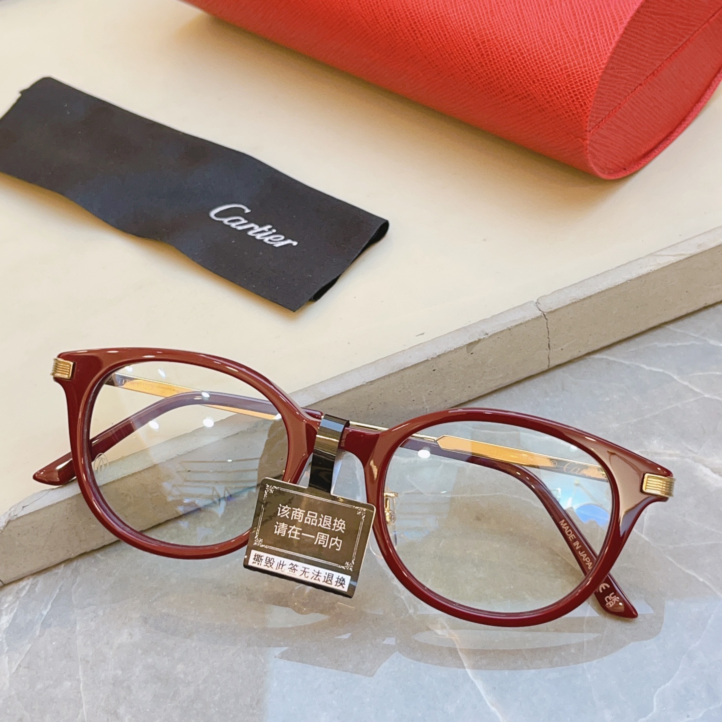 ，【CARTIE*】卡地*亚新款眼镜架👓 高版本✨，MODEL：CT0531OJ，SIZE:49口20-