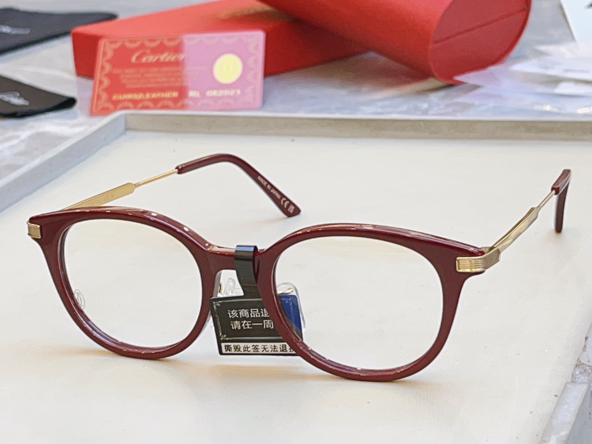 ，【CARTIE*】卡地*亚新款眼镜架👓 高版本✨，MODEL：CT0531OJ，SIZE:49口20-